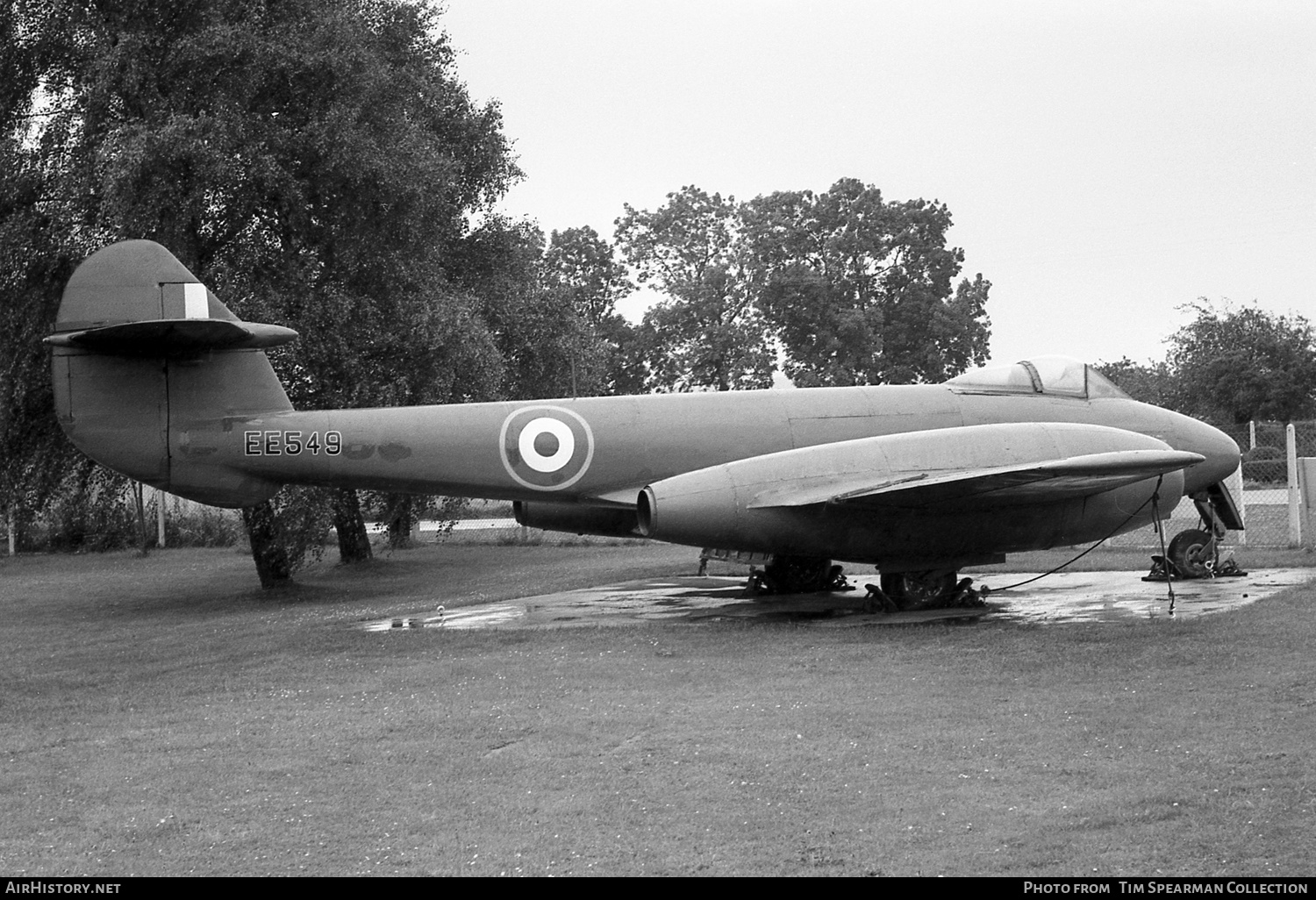 Aircraft Photo of EE549 | Gloster Meteor F4 | UK - Air Force | AirHistory.net #531856
