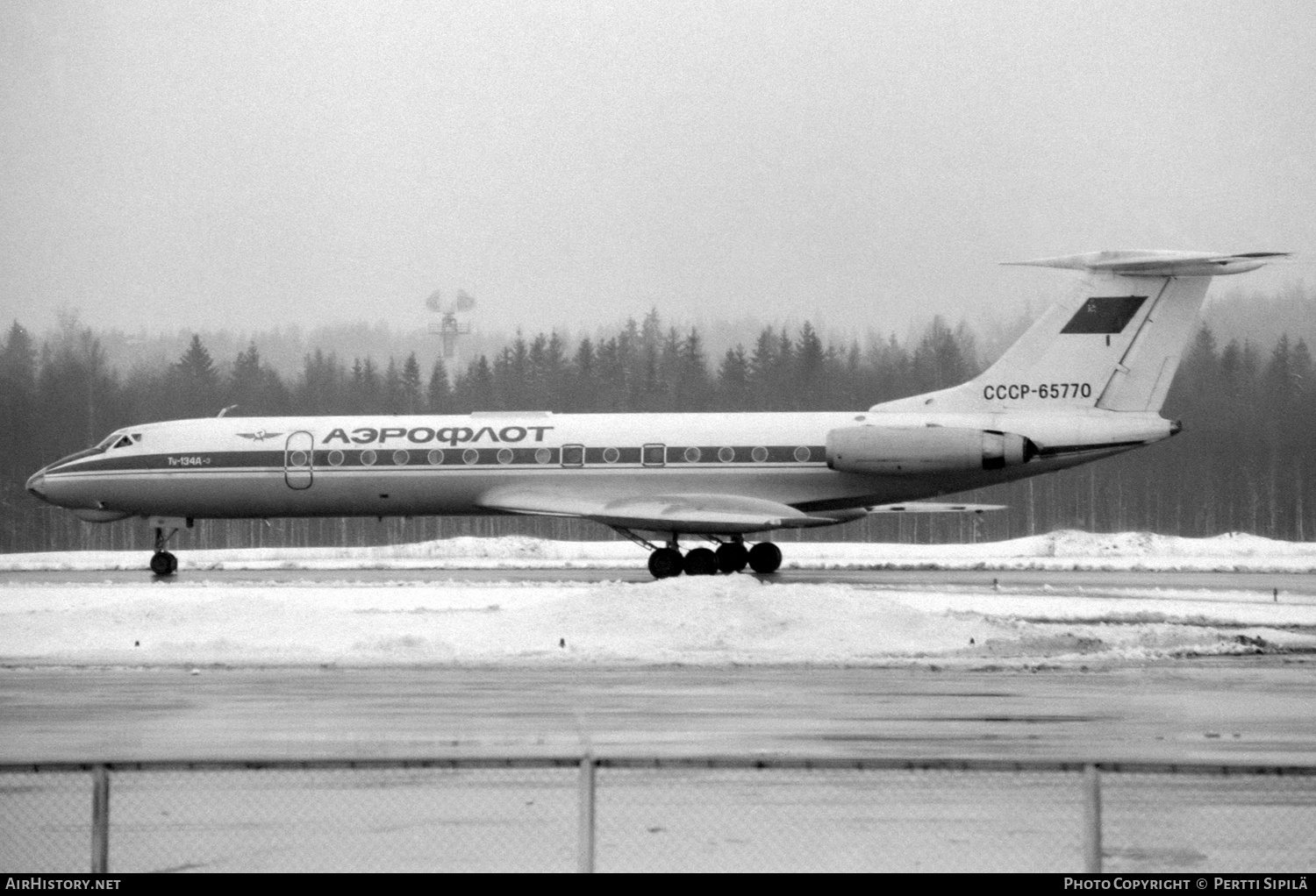 Aircraft Photo of CCCP-65770 | Tupolev Tu-134A-3 | Aeroflot | AirHistory.net #531858