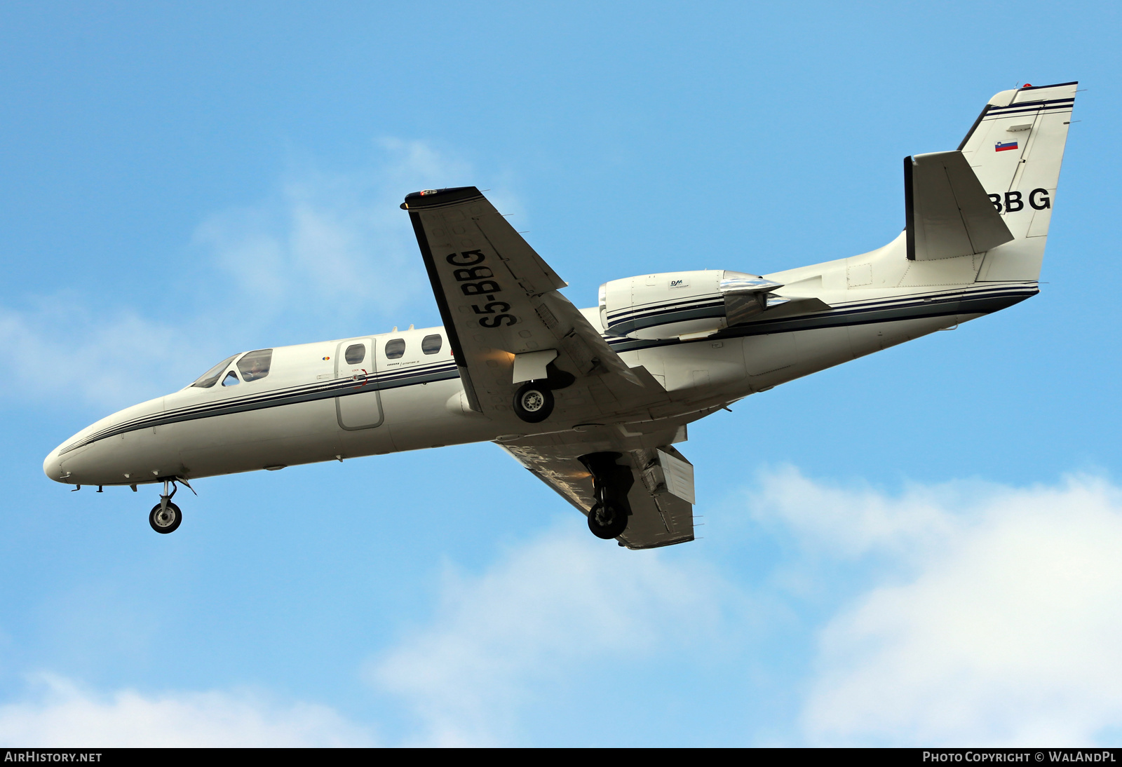 Aircraft Photo of S5-BBG | Cessna 550 Citation II | AirHistory.net #531862