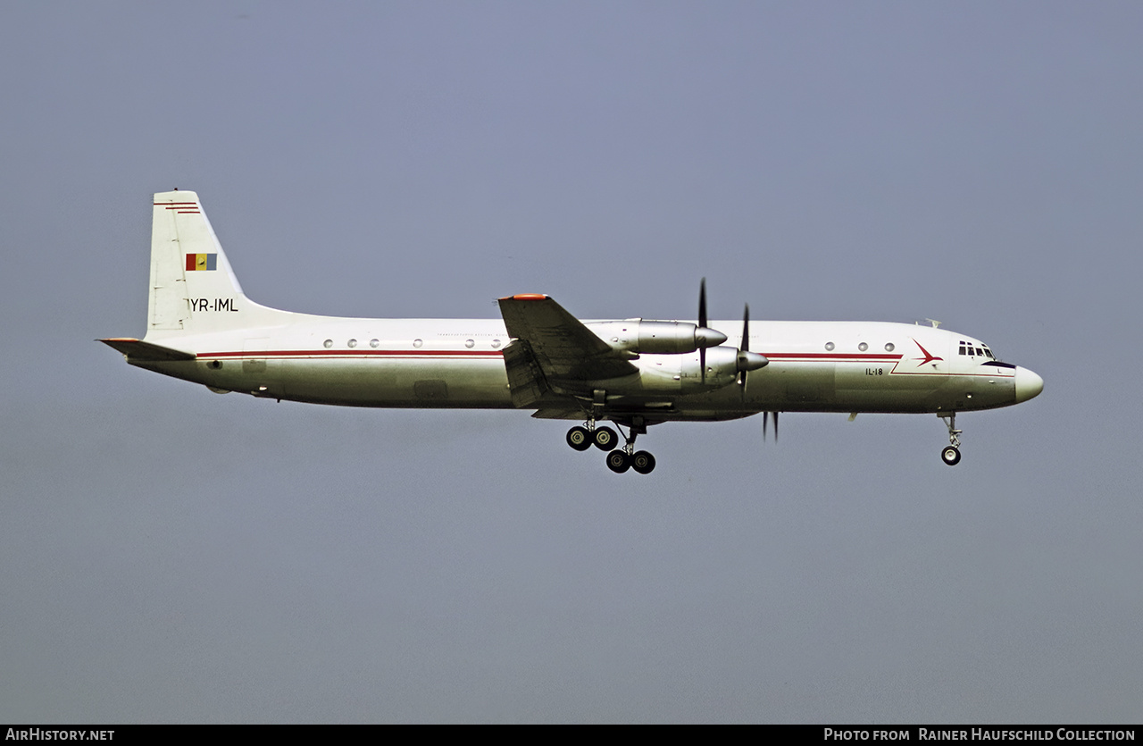 Aircraft Photo of YR-IML | Ilyushin Il-18D | TAROM - Transporturile Aeriene Române | AirHistory.net #531870