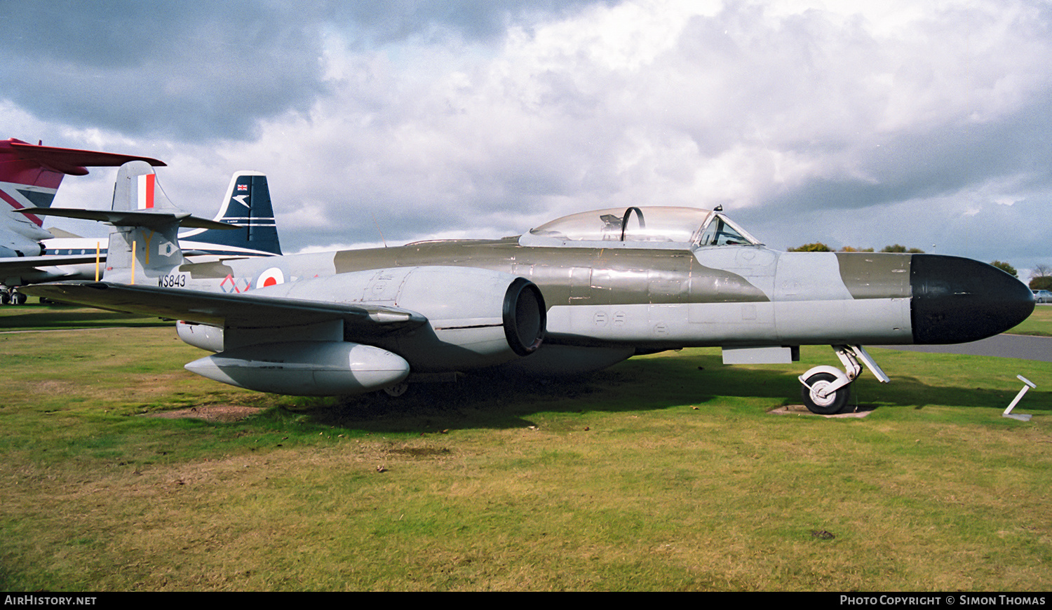 Aircraft Photo of WS843 | Gloster Meteor NF14 | UK - Air Force | AirHistory.net #531889