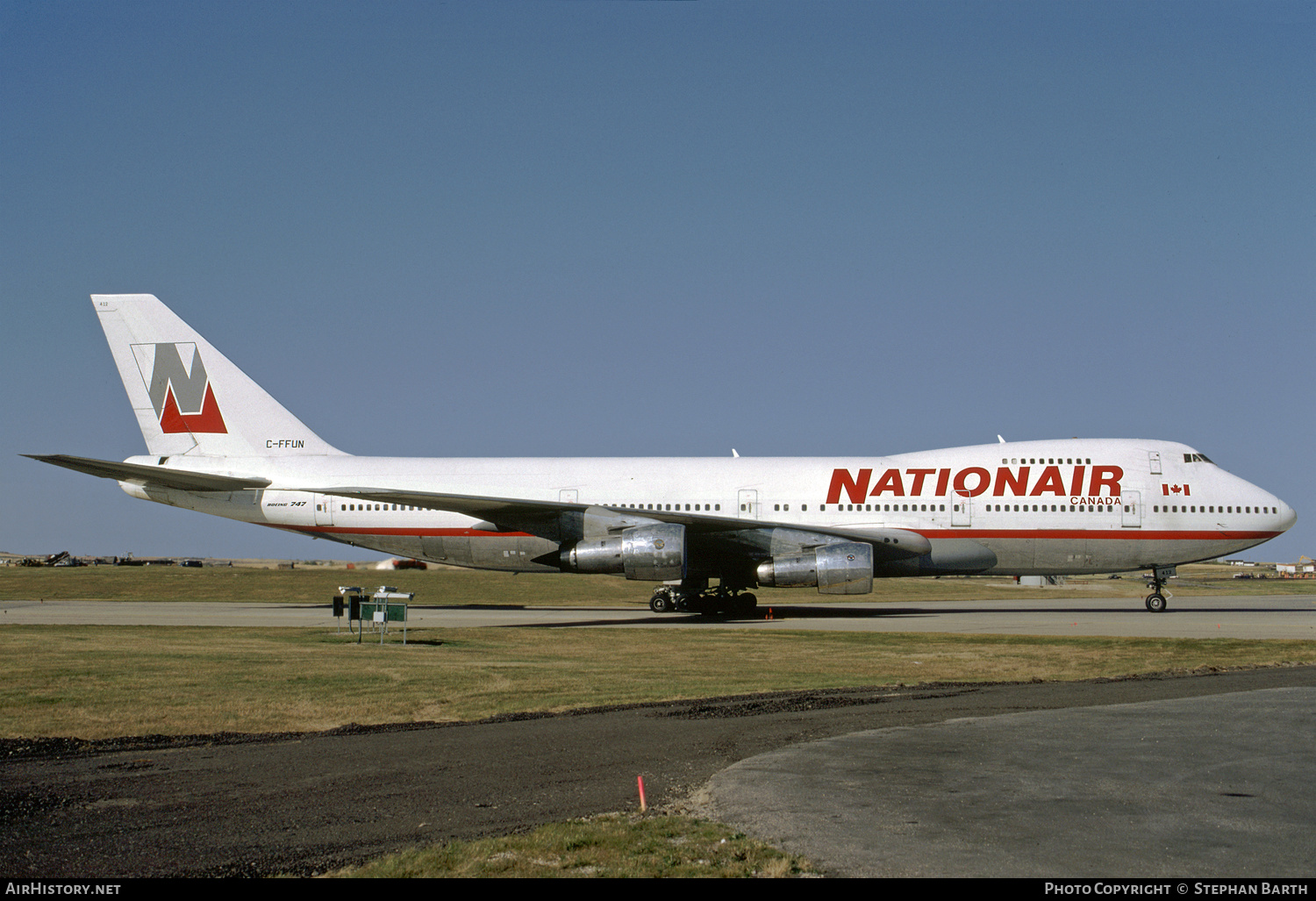 Aircraft Photo of C-FFUN | Boeing 747-1D1 | Nationair | AirHistory.net #531893