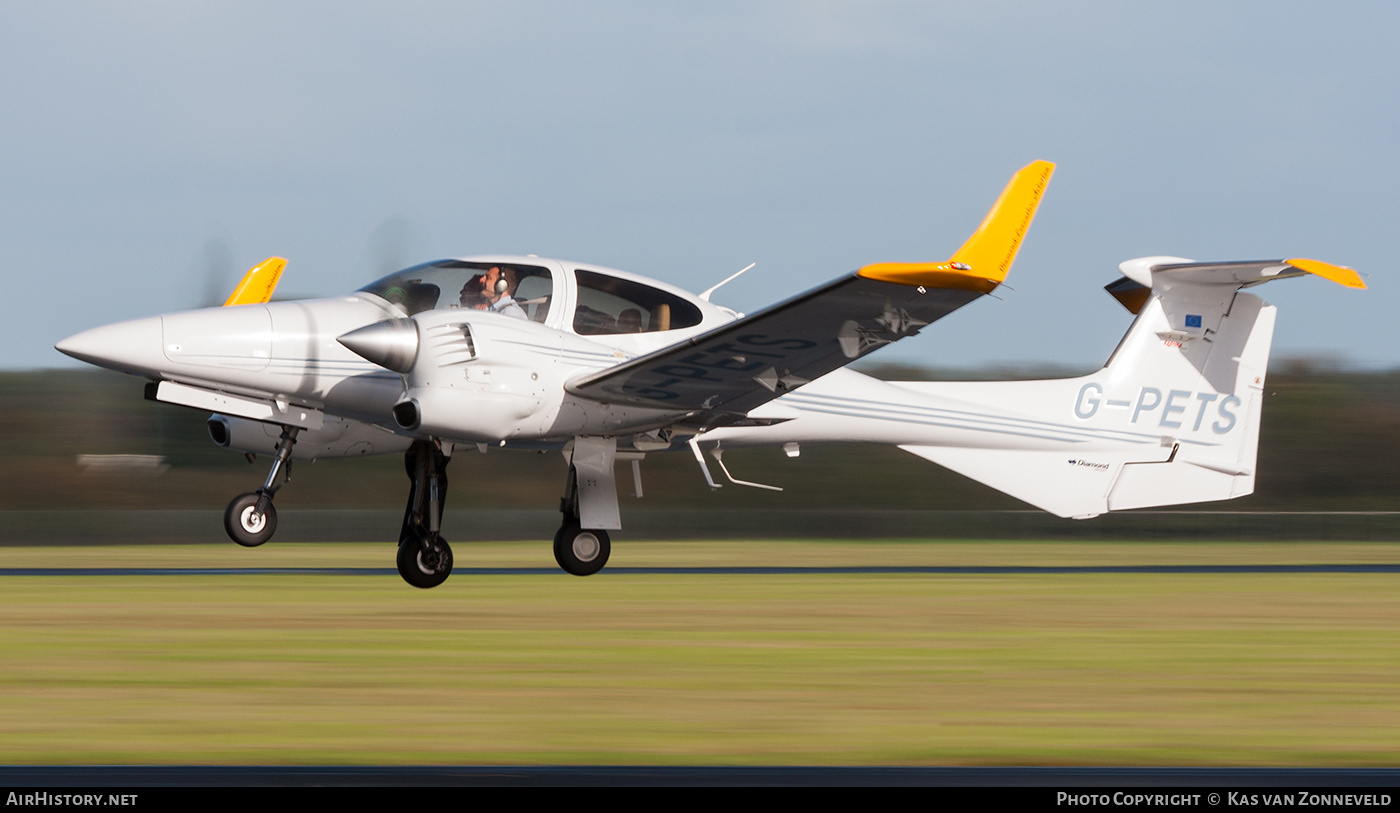 Aircraft Photo of G-PETS | Diamond DA42 Twin Star | AirHistory.net #531894