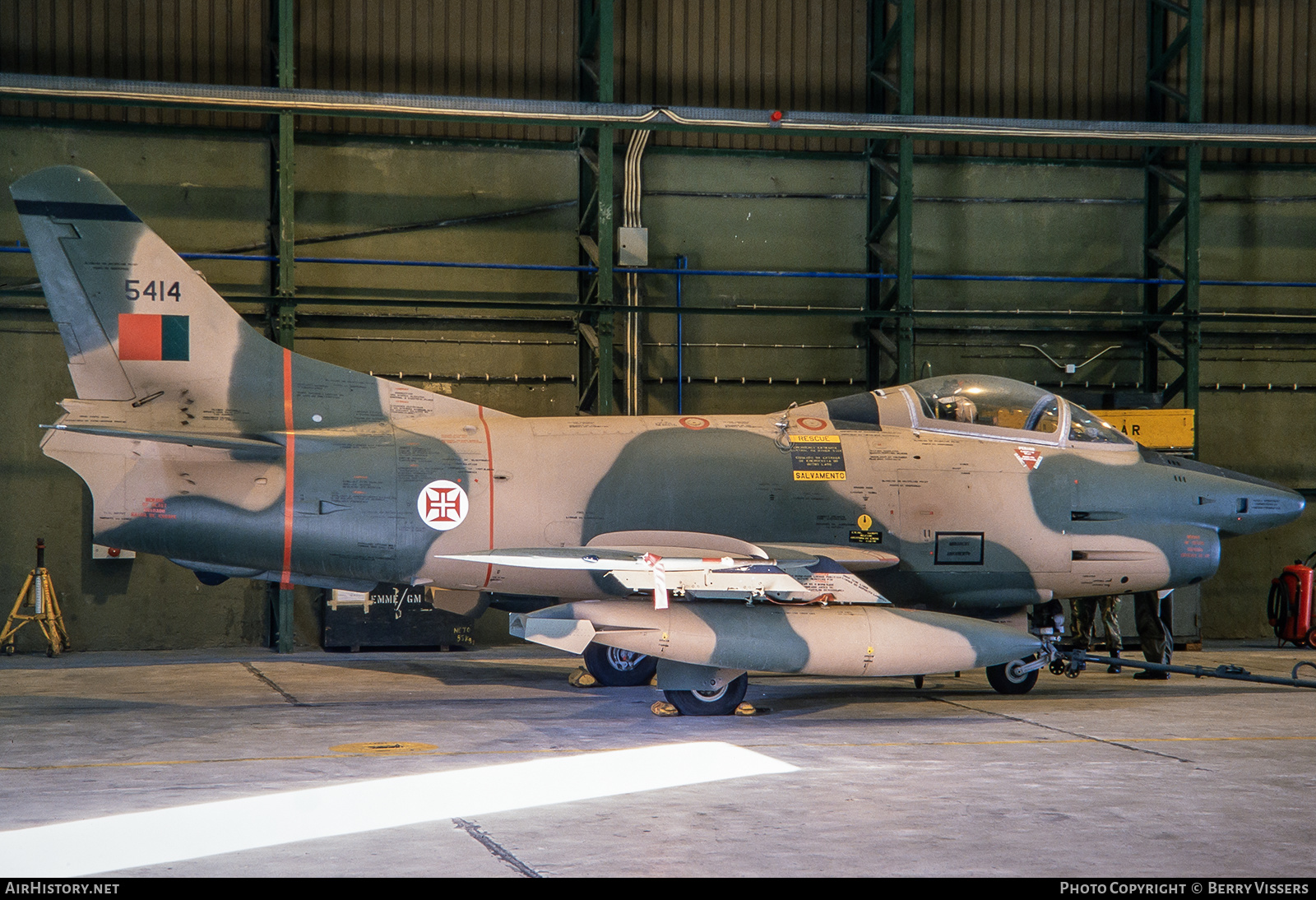 Aircraft Photo of 5414 | Fiat G-91R/4 | Portugal - Air Force | AirHistory.net #531902