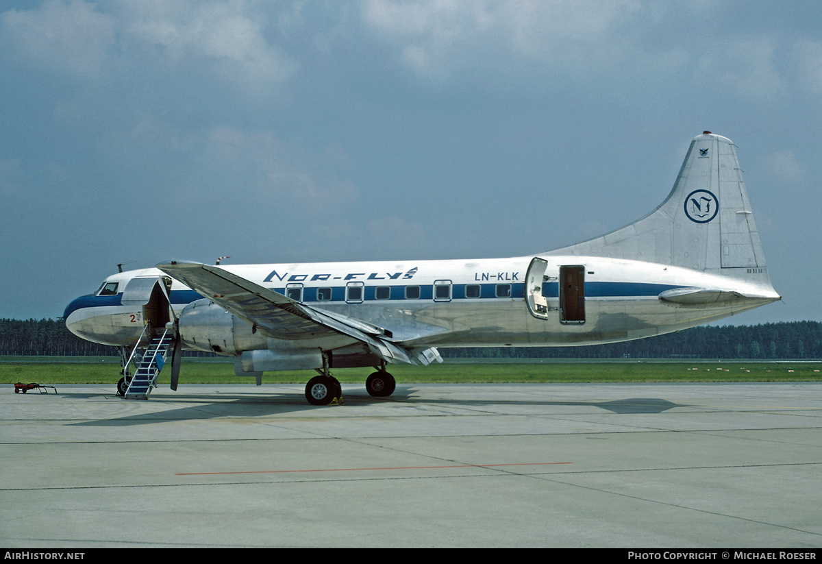 Aircraft Photo of LN-KLK | Convair 440-75 Metropolitan | Nor-Fly | AirHistory.net #531907