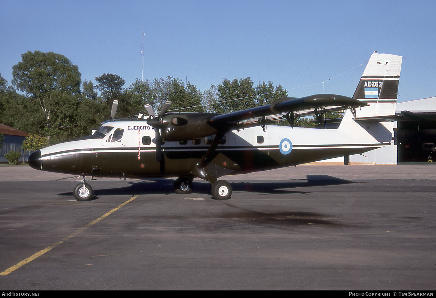 Aircraft Photo of AE-263 | De Havilland Canada DHC-6-300 Twin Otter | Argentina - Army | AirHistory.net #531918
