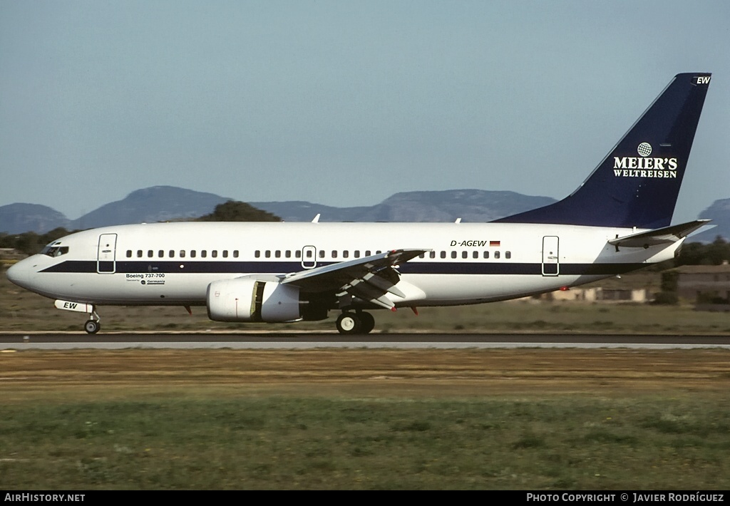 Aircraft Photo of D-AGEW | Boeing 737-75B | Germania | AirHistory.net #531919