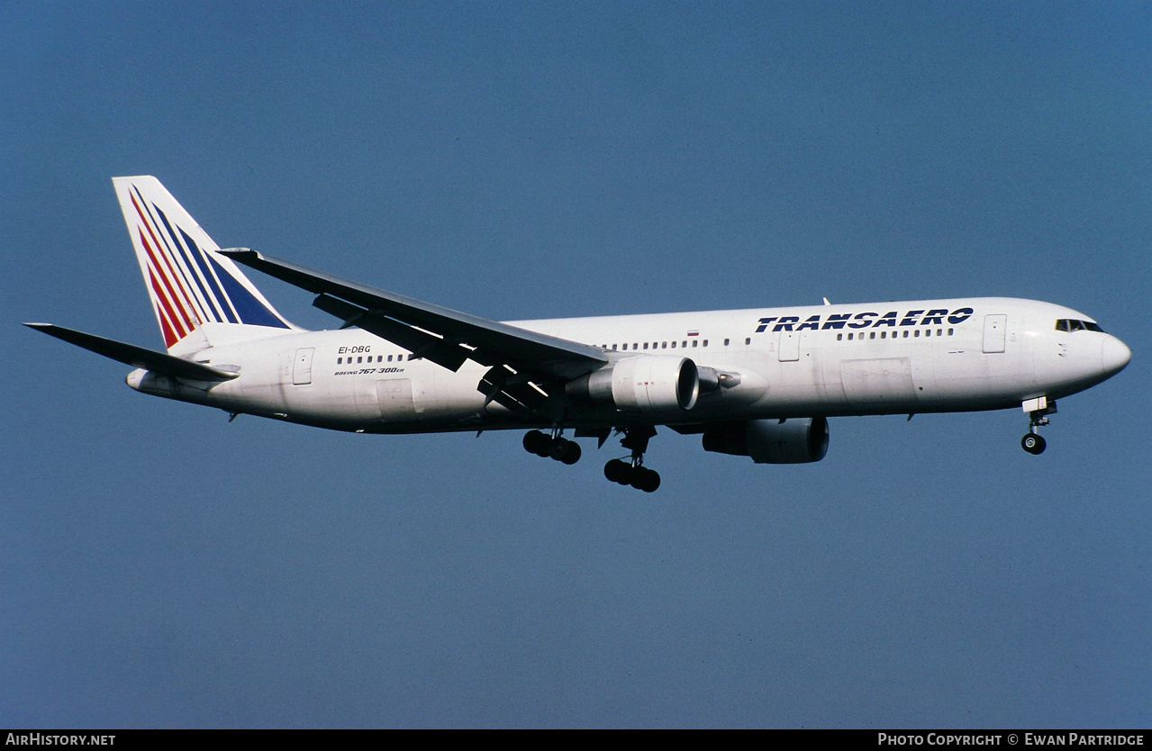 Aircraft Photo of EI-DBG | Boeing 767-3Q8/ER | Transaero Airlines | AirHistory.net #531920