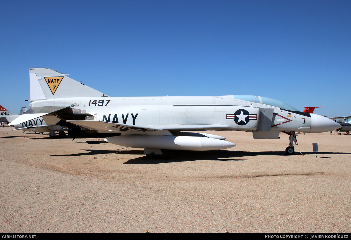 Aircraft Photo of 151497 / 1497 | McDonnell YF-4J Phantom II | USA - Navy | AirHistory.net #531921