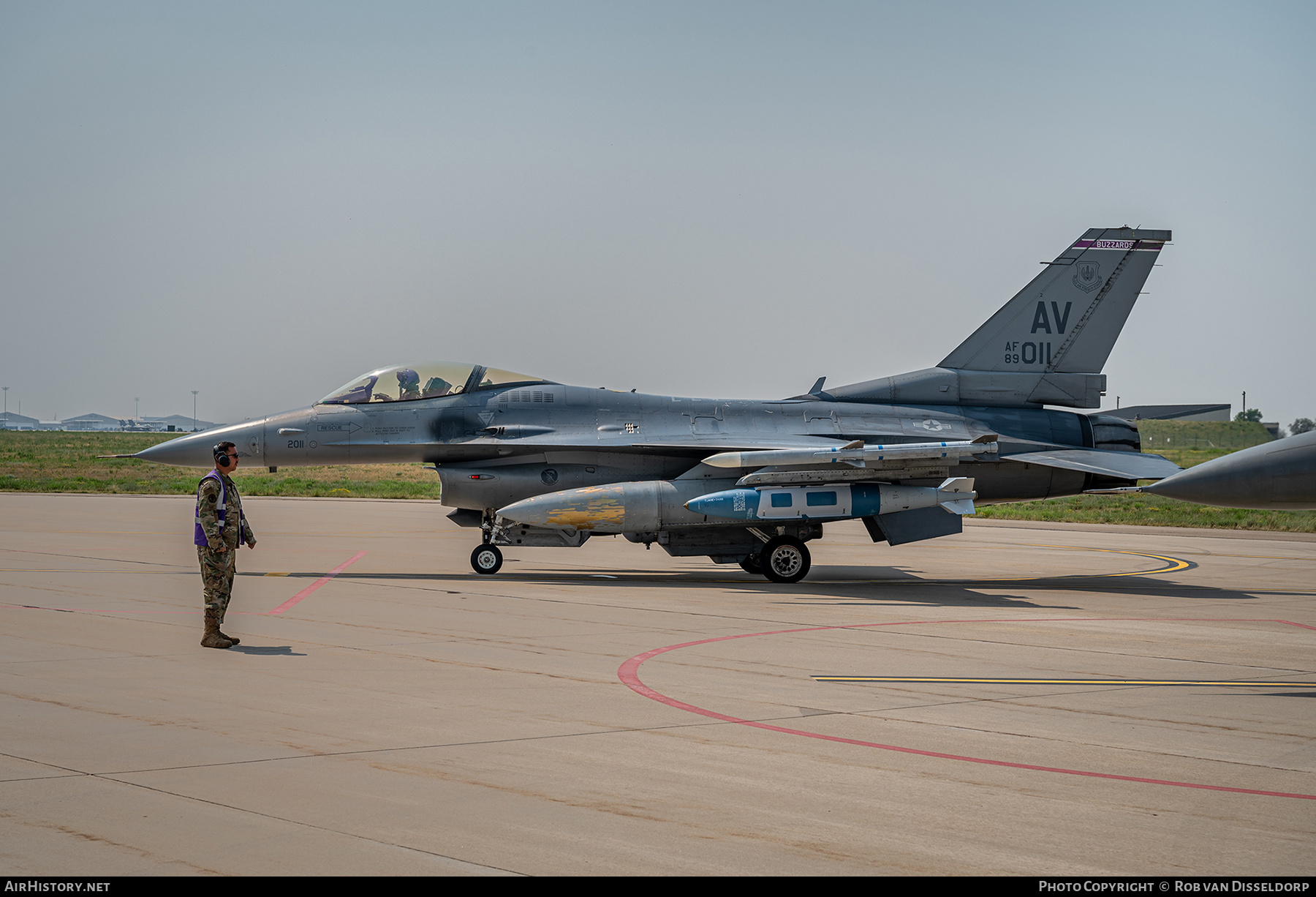 Aircraft Photo of 89-2011 / AF89-011 | General Dynamics F-16CM Fighting Falcon | USA - Air Force | AirHistory.net #531926