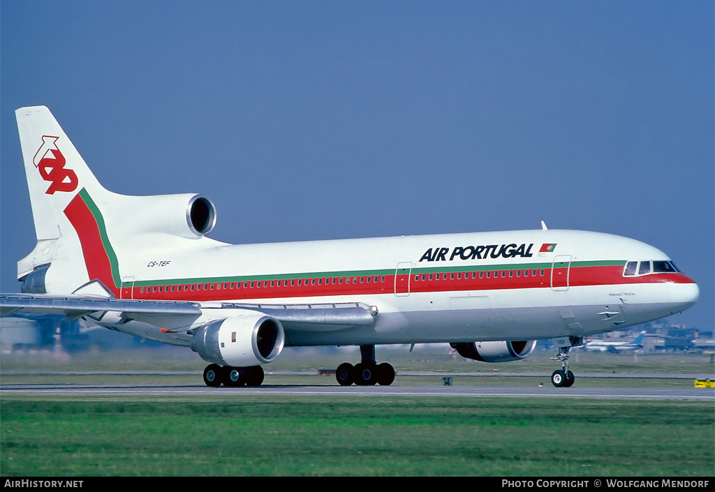 Aircraft Photo of CS-TEF | Lockheed L-1011-385-3 TriStar 500 | TAP Air Portugal | AirHistory.net #531935