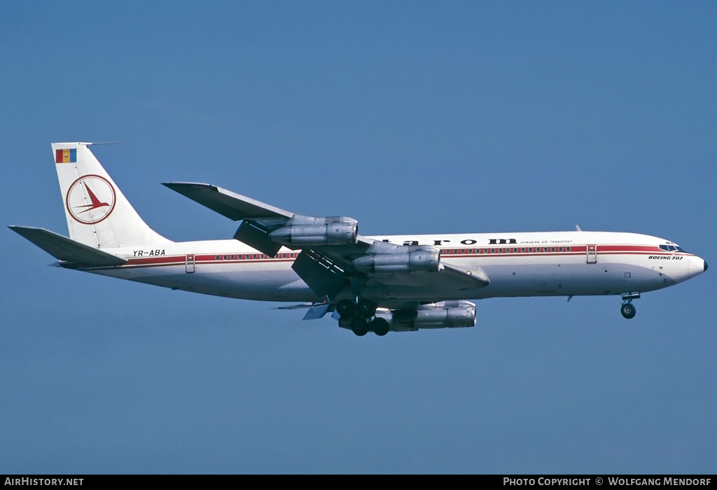 Aircraft Photo of YR-ABA | Boeing 707-3K1C | TAROM - Transporturile Aeriene Române | AirHistory.net #531947