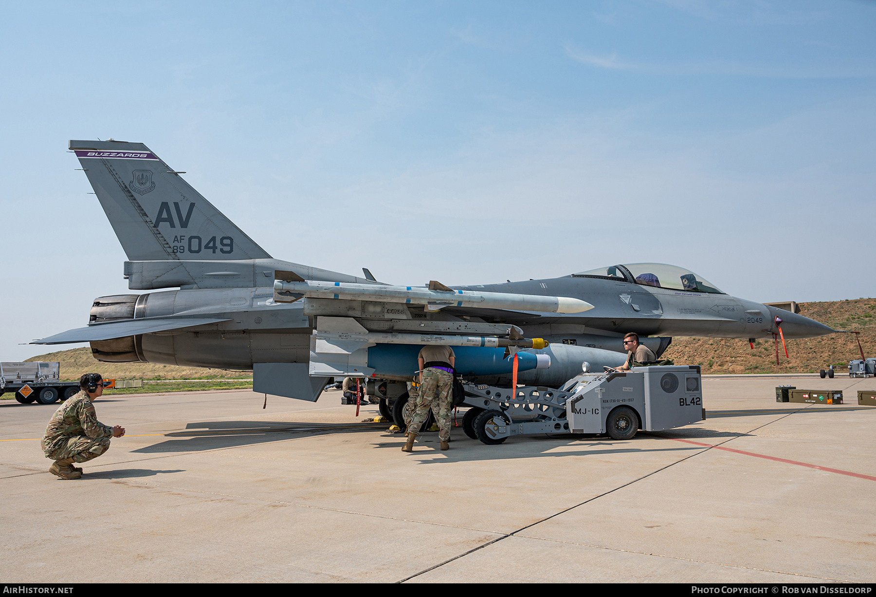 Aircraft Photo of 89-2049 / AF89-049 | General Dynamics F-16CM Fighting Falcon | USA - Air Force | AirHistory.net #531959