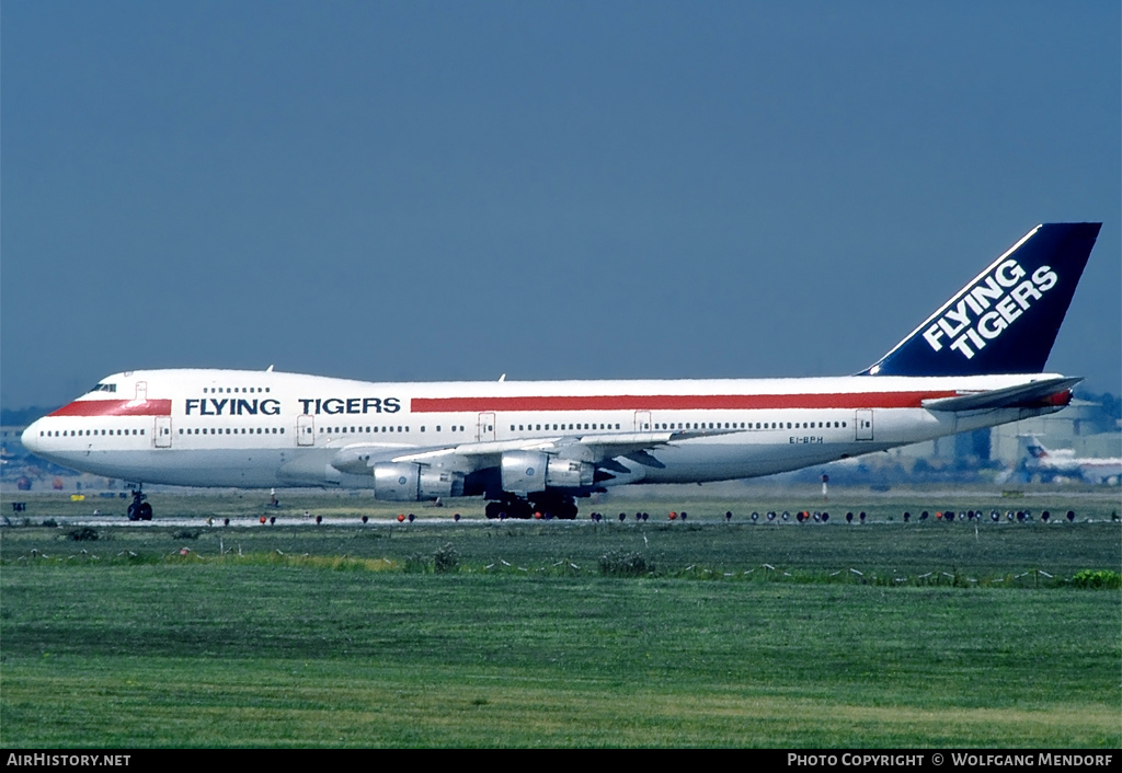 Aircraft Photo of EI-BPH | Boeing 747-133 | Flying Tigers | AirHistory.net #531961
