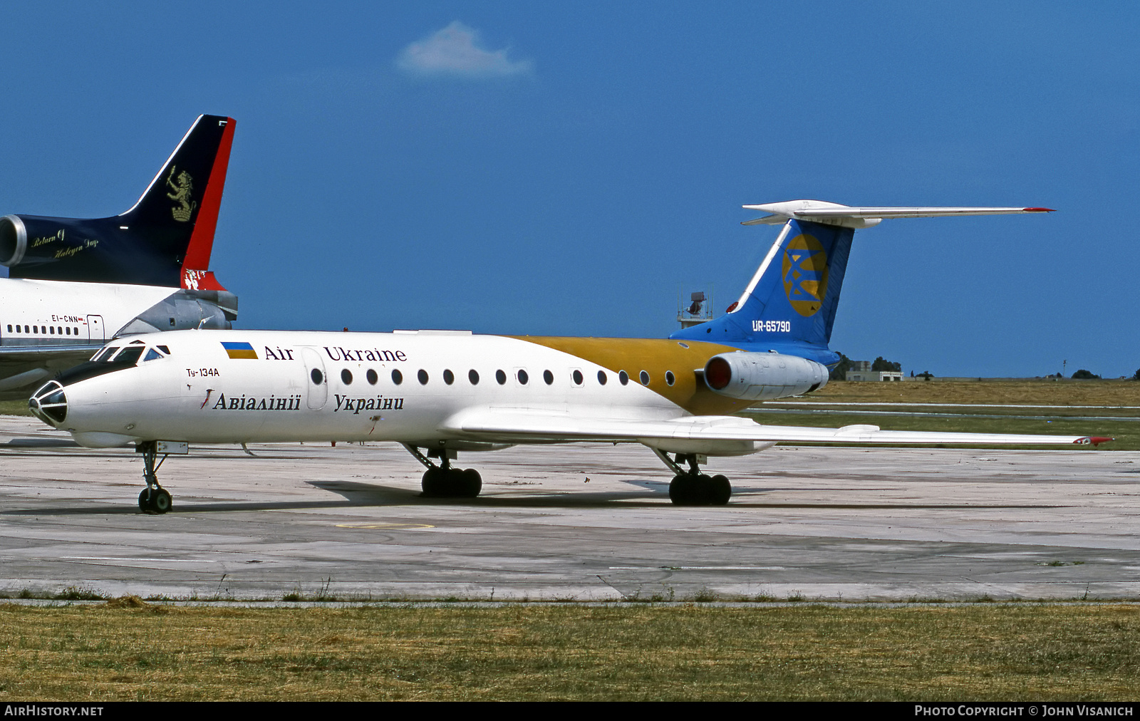 Aircraft Photo of UR-65790 | Tupolev Tu-134A-3 | Air Ukraine | AirHistory.net #531966