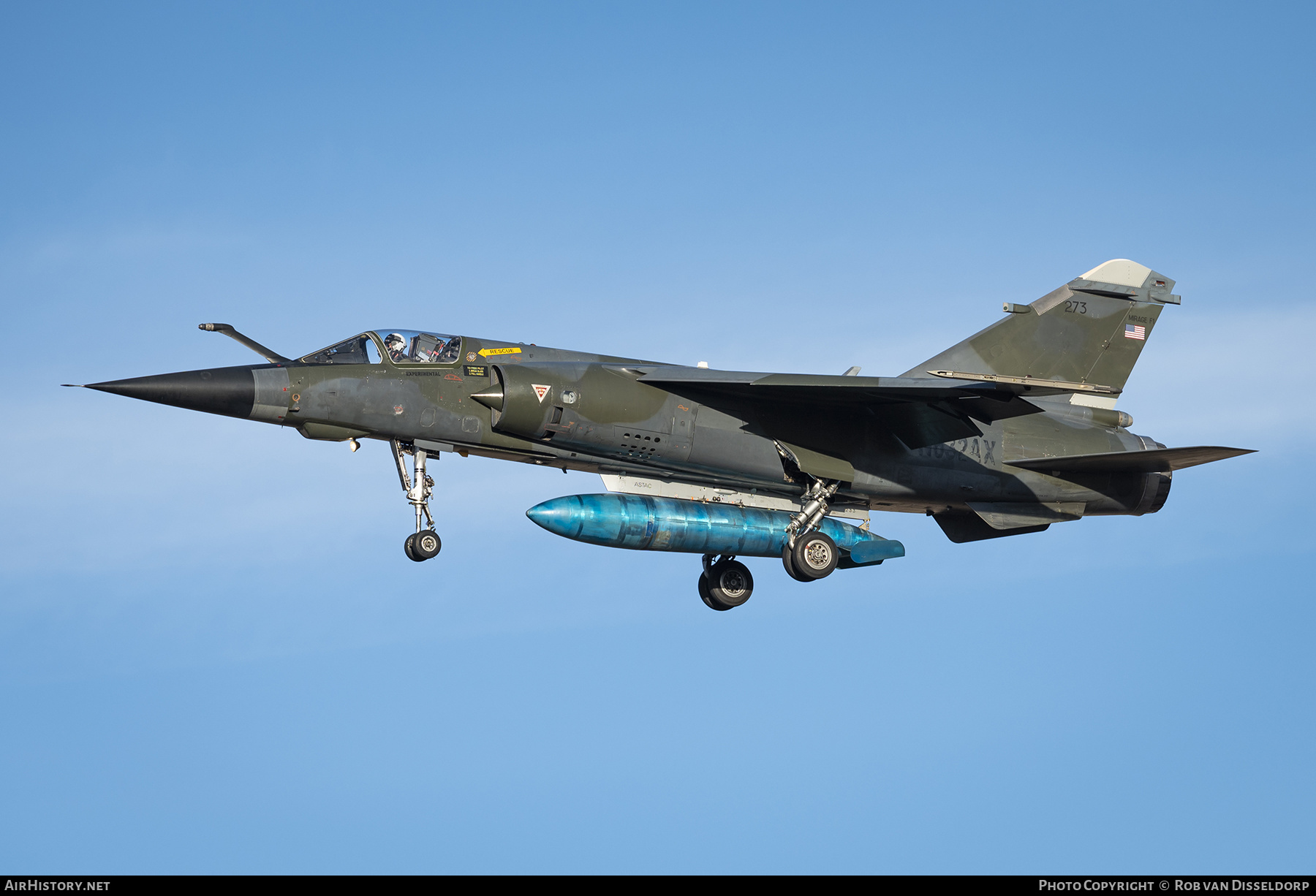 Aircraft Photo of N632AX / 273 | Dassault Mirage F1CT | ATAC - Airborne Tactical Advantage Company | AirHistory.net #531978