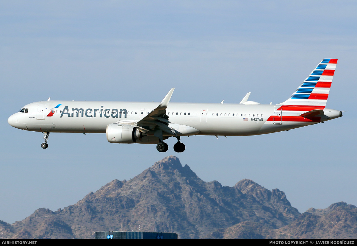 Aircraft Photo of N427AN | Airbus A321-253NX | American Airlines | AirHistory.net #531988