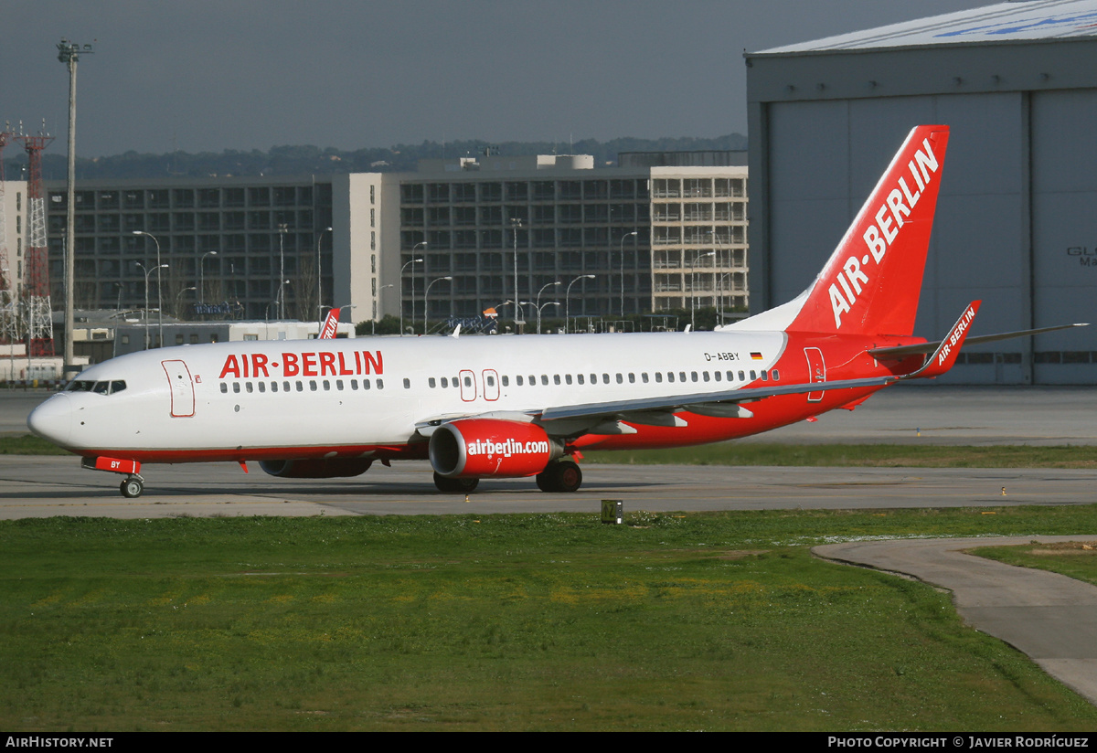 Aircraft Photo of D-ABBY | Boeing 737-808 | Air Berlin | AirHistory.net #532002