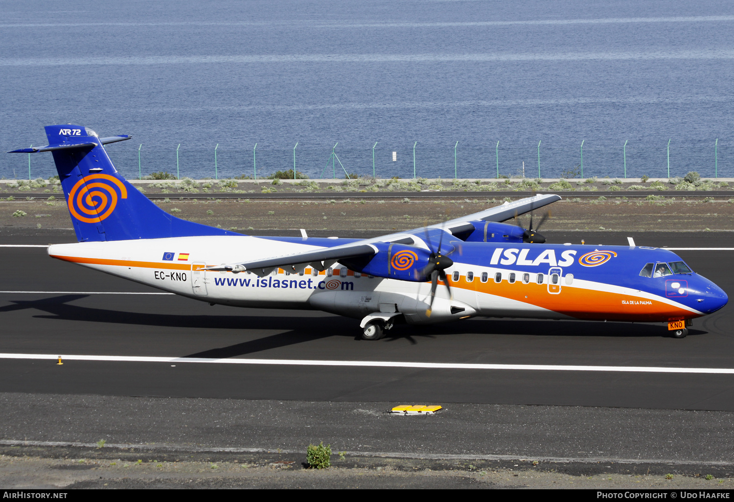Aircraft Photo of EC-KNO | ATR ATR-72-500 (ATR-72-212A) | Islas Airways | AirHistory.net #532024