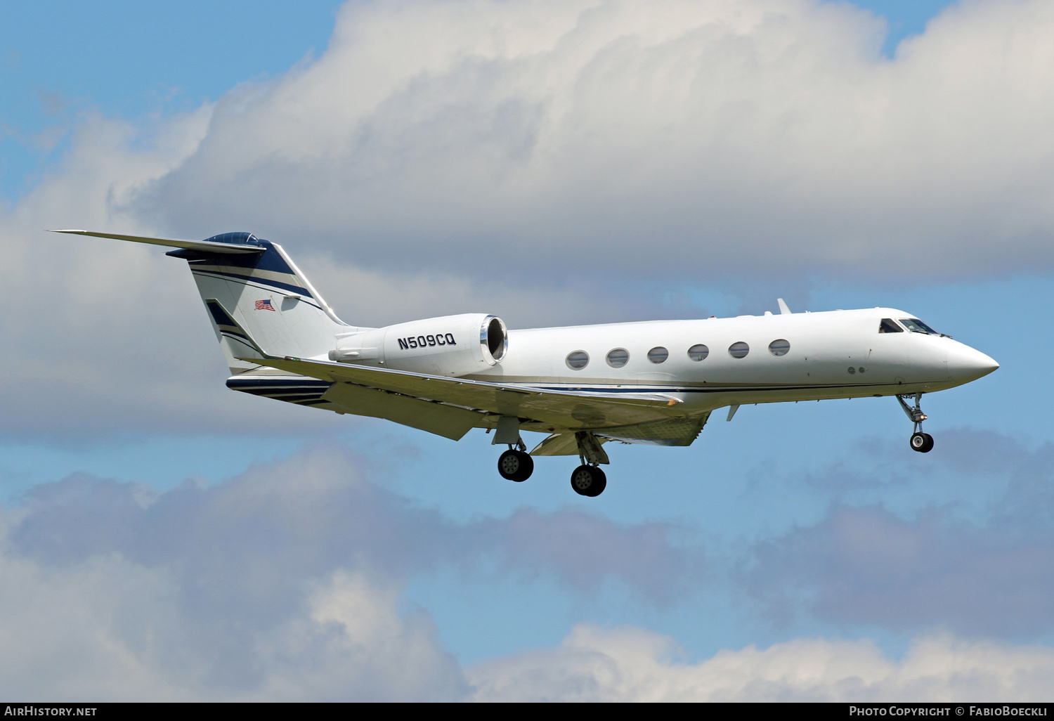 Aircraft Photo of N509CQ | Gulfstream Aerospace G-IV Gulfstream IV | AirHistory.net #532030