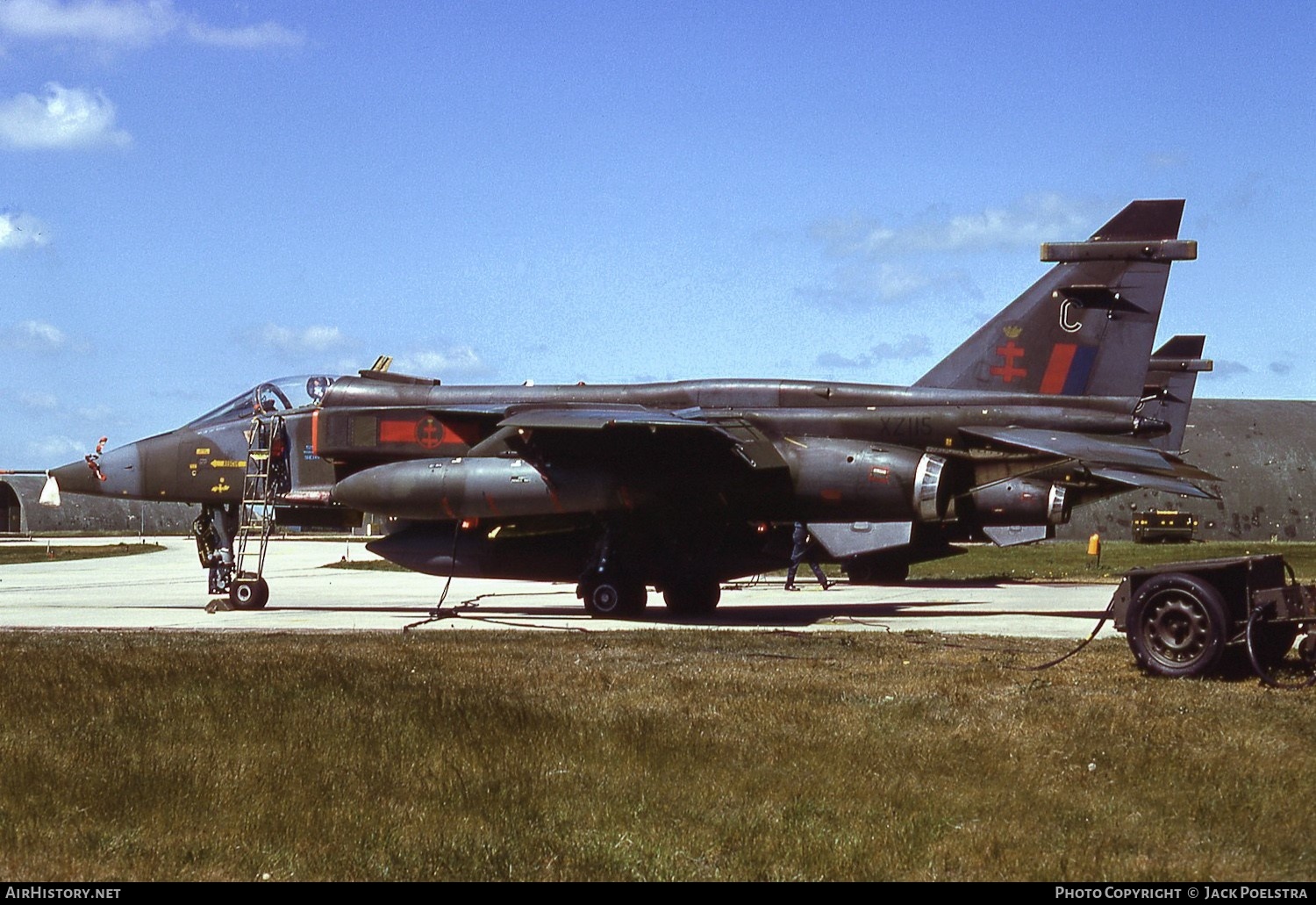Aircraft Photo of XZ115 | Sepecat Jaguar GR1 | UK - Air Force | AirHistory.net #532070
