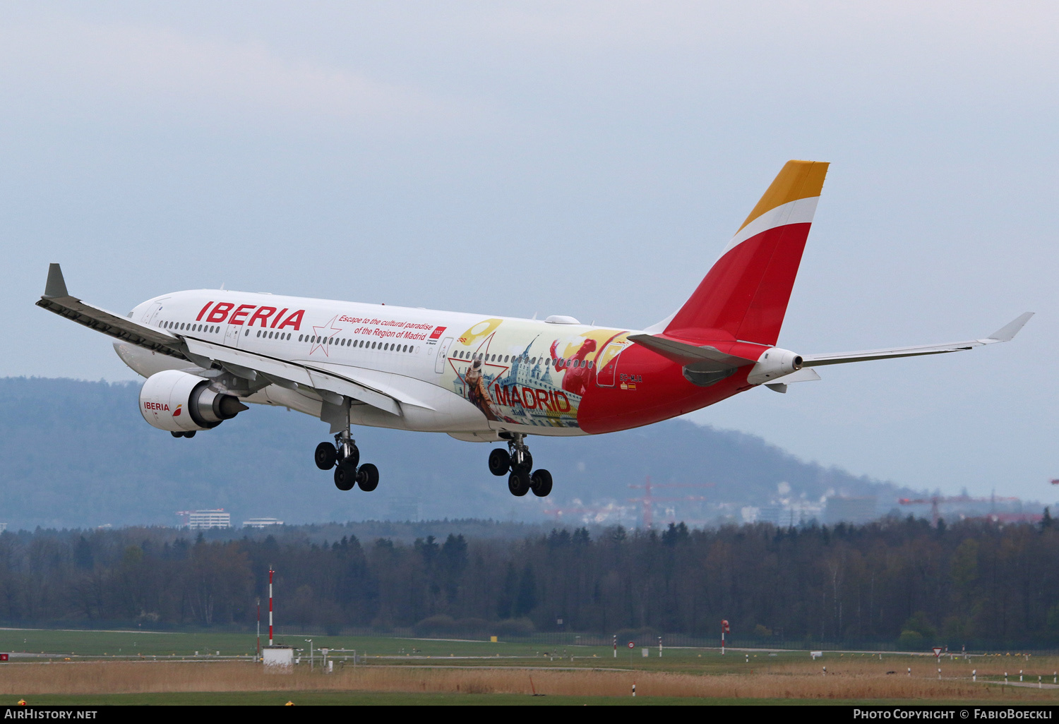 Aircraft Photo of EC-MJA | Airbus A330-202 | Iberia | AirHistory.net #532085