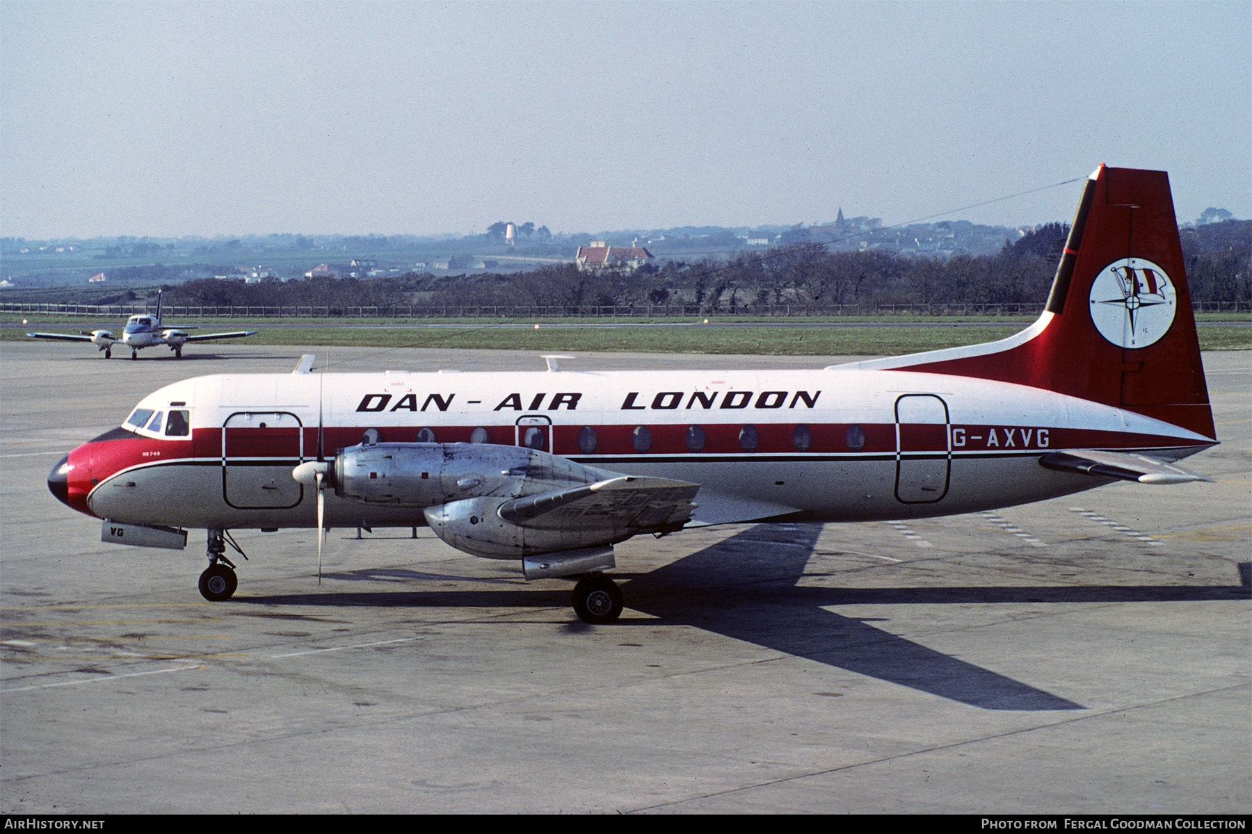 Aircraft Photo of G-AXVG | Hawker Siddeley HS-748 Srs2A/226 | Dan-Air London | AirHistory.net #532115