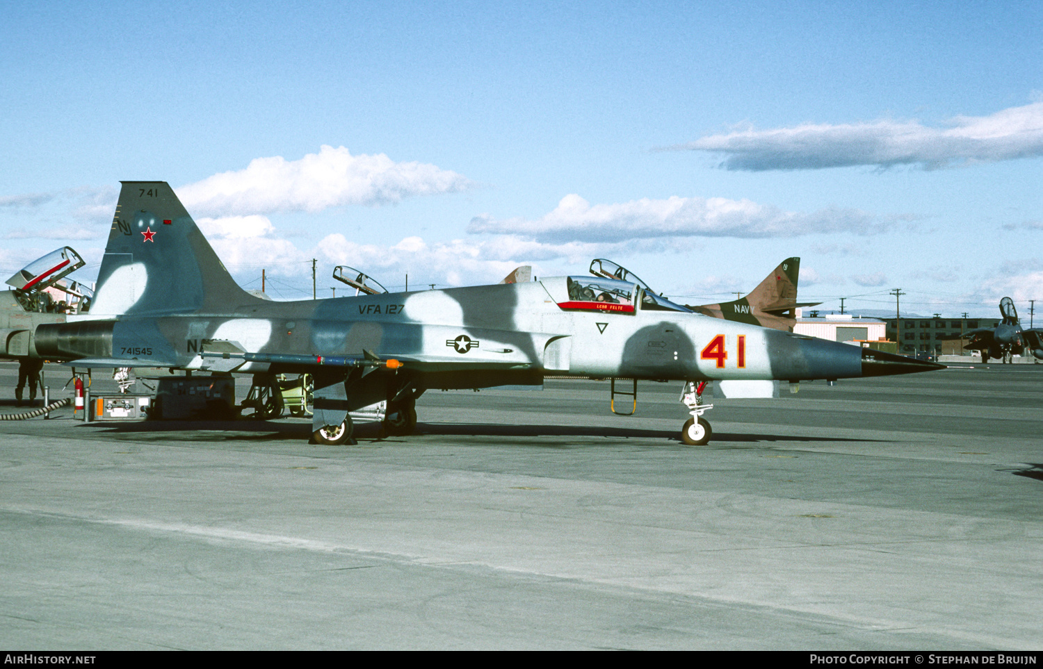 Aircraft Photo of 741545 / 41 red | Northrop F-5E Tiger II | USA - Navy | AirHistory.net #532146