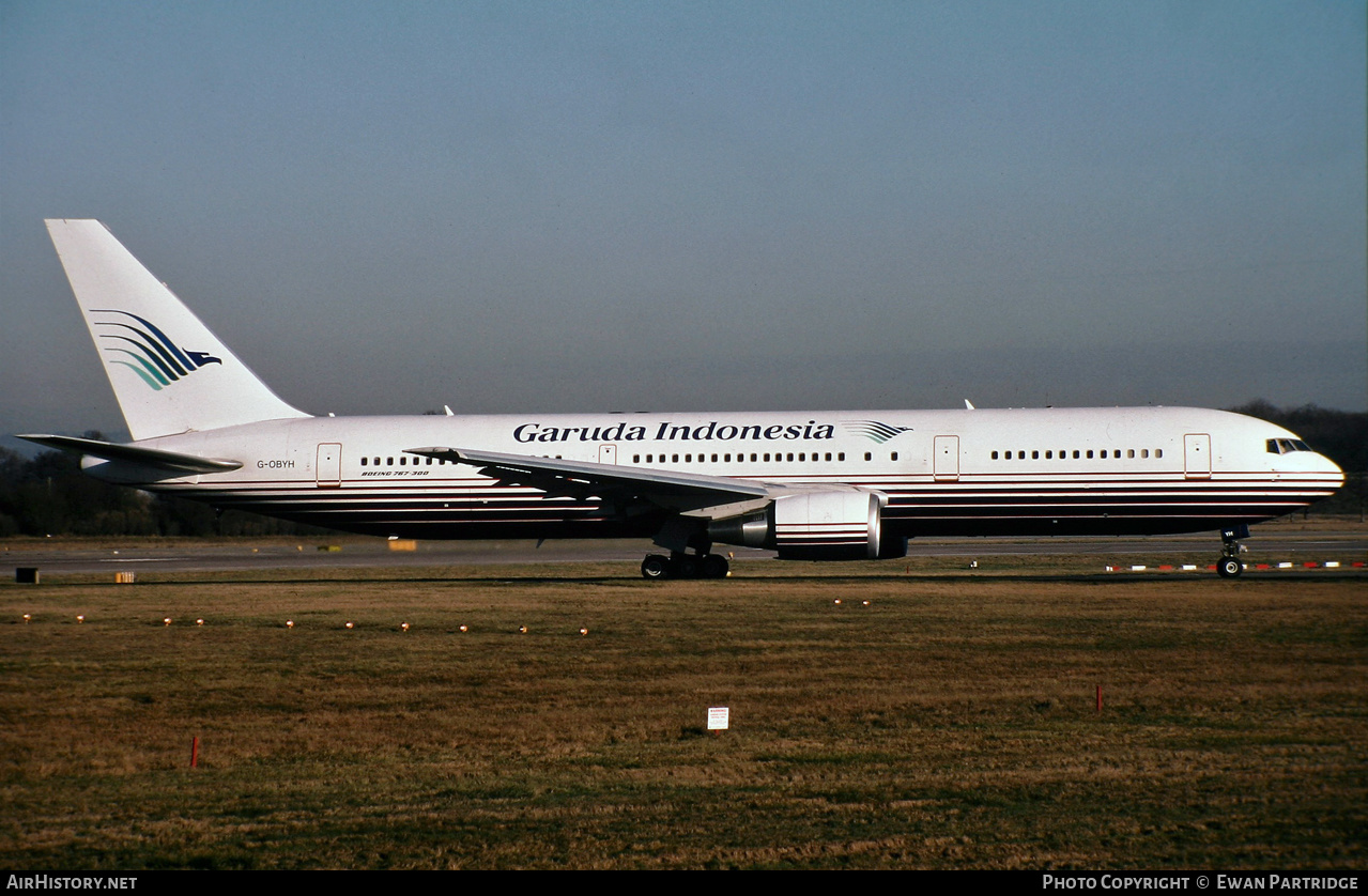 Aircraft Photo of G-OBYH | Boeing 767-304/ER | Garuda Indonesia | AirHistory.net #532150