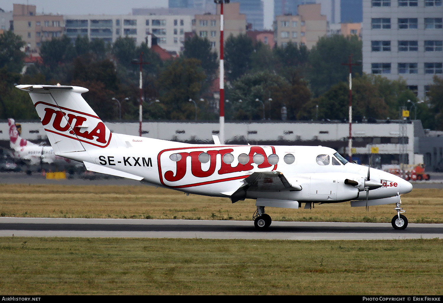 Aircraft Photo of SE-KXM | Beech 200 Super King Air | Jula | AirHistory.net #532152