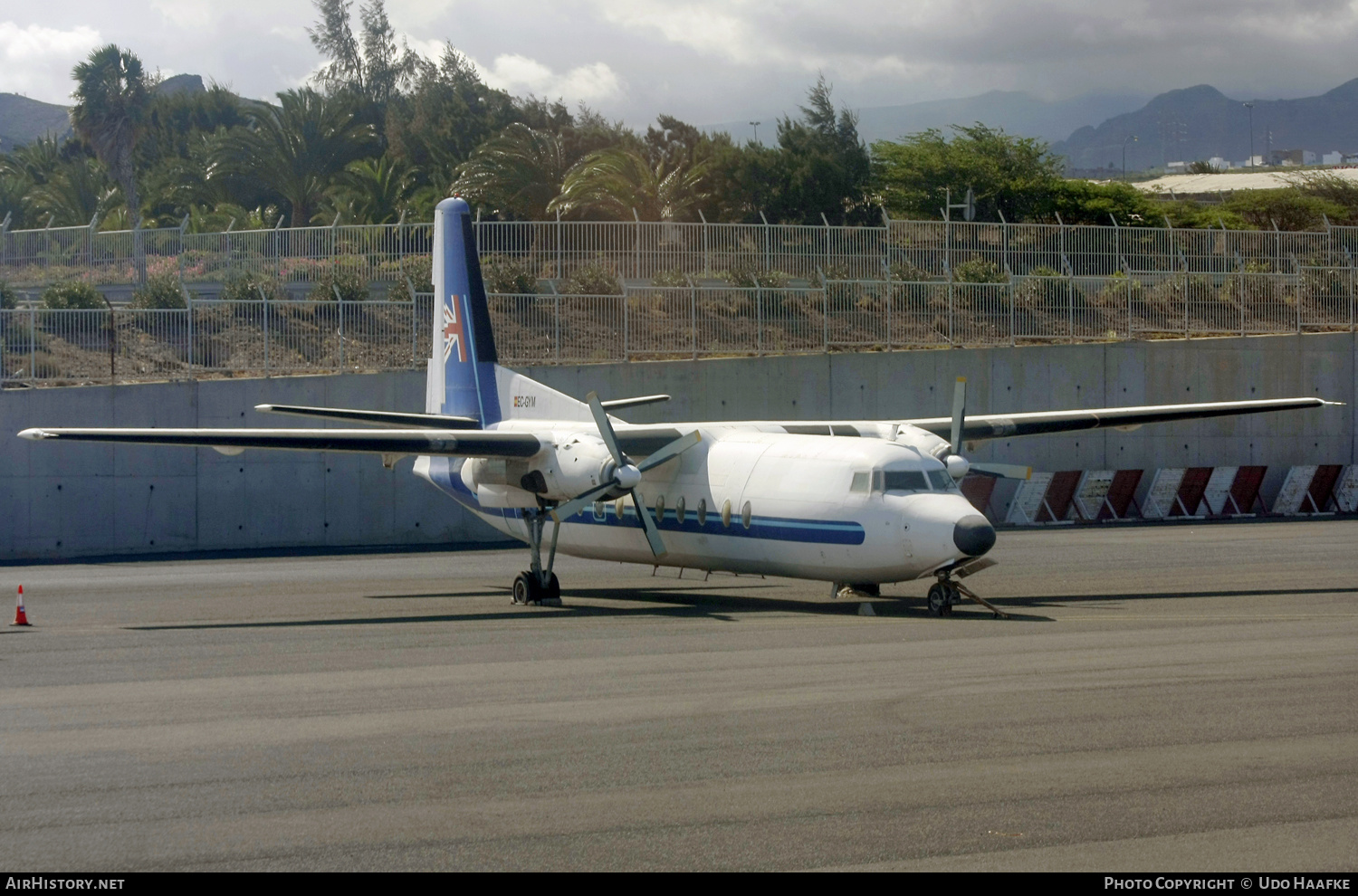 Aircraft Photo of EC-GYM | Fokker F27-500 Friendship | AirHistory.net #532153