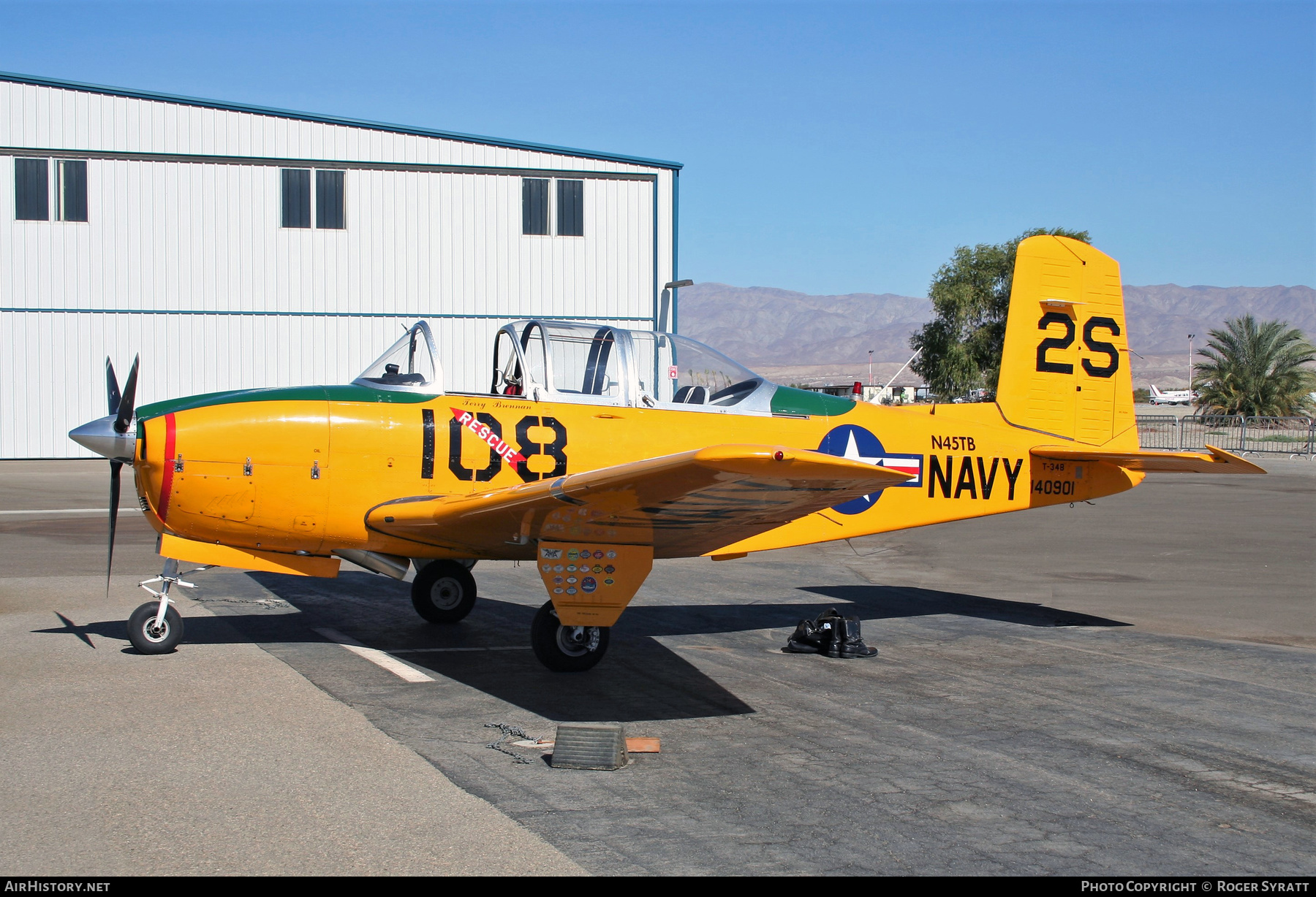 Aircraft Photo of N45TB / 140901 | Beech T-34B Mentor (D45) | USA - Navy | AirHistory.net #532159