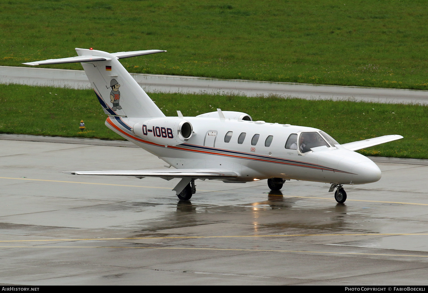 Aircraft Photo of D-IOBB | Cessna 525 CitationJet CJ1+ | OBO Bettermann | AirHistory.net #532186
