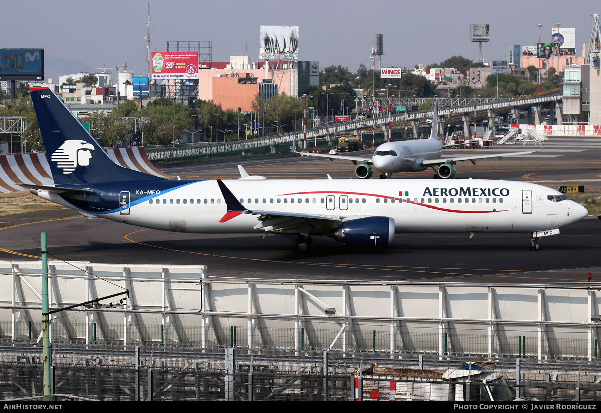 Aircraft Photo of XA-MFO | Boeing 737-9 Max 9 | AeroMéxico | AirHistory.net #532187