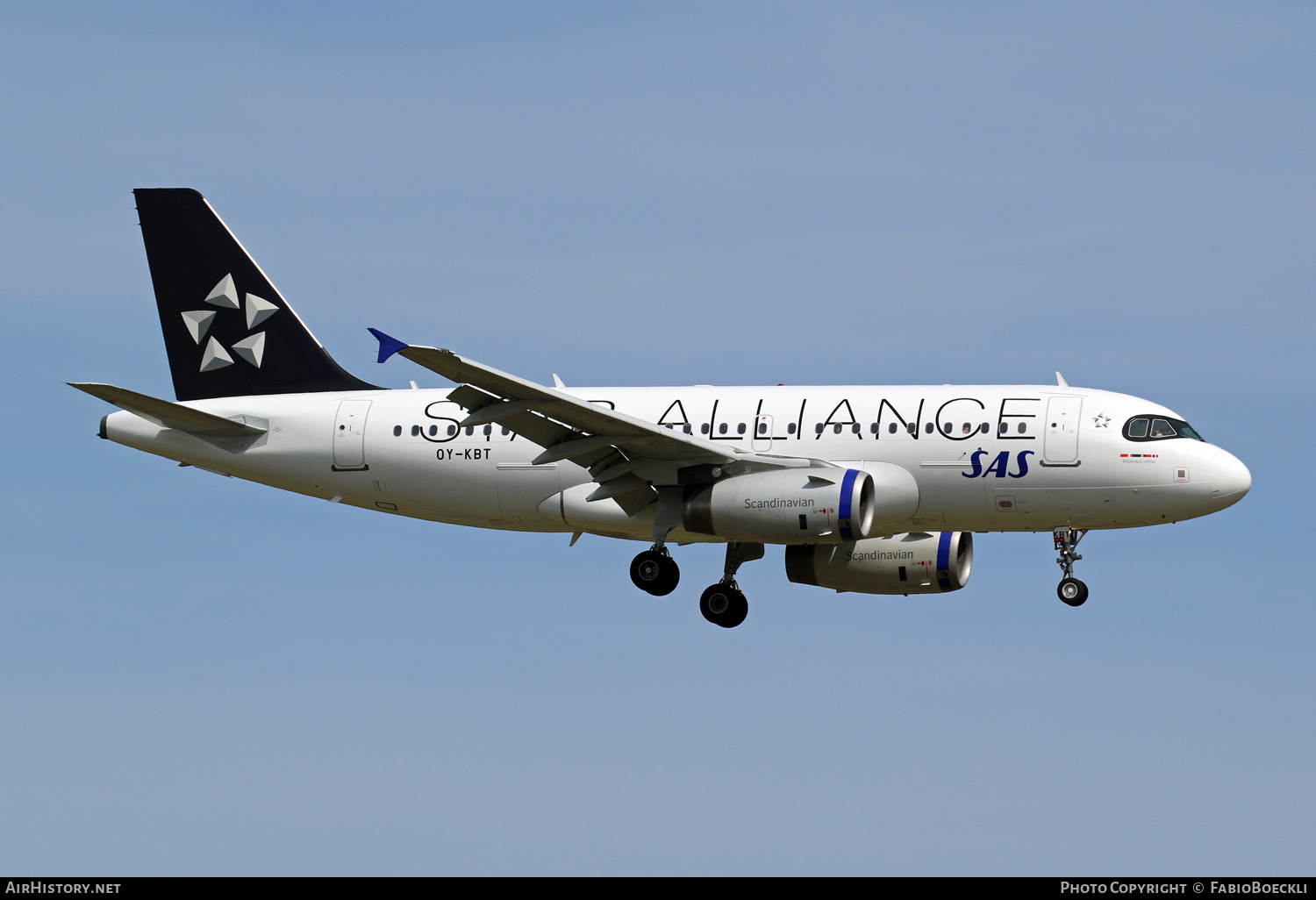 Aircraft Photo of OY-KBT | Airbus A319-131 | Scandinavian Airlines - SAS | AirHistory.net #532197