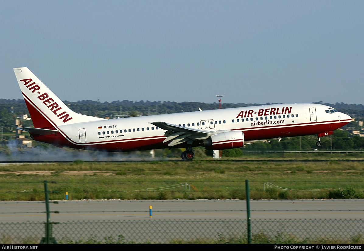 Aircraft Photo of D-ABBZ | Boeing 737-85F | Air Berlin | AirHistory.net #532199