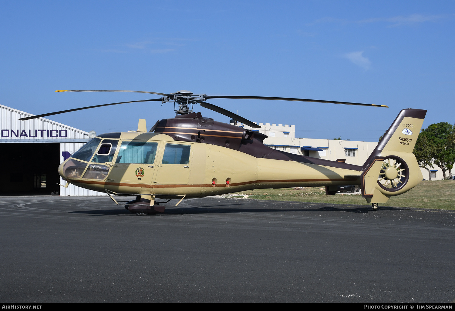 Aircraft Photo of 3022 | Aerospatiale SA-365C-2 Dauphin 2 | Dominican Republic - Air Force | AirHistory.net #532210