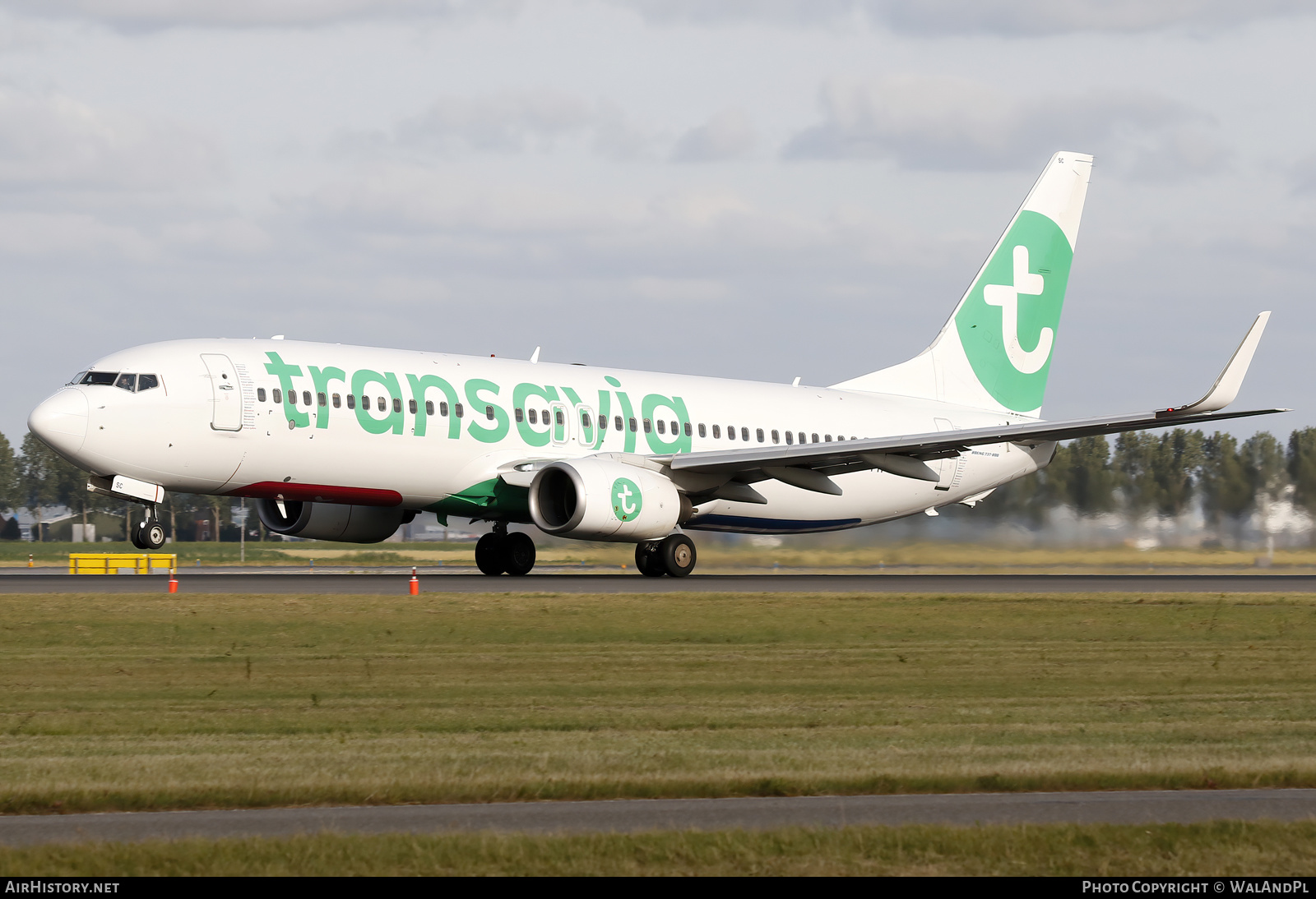 Aircraft Photo of PH-HSC | Boeing 737-8K2 | Transavia | AirHistory.net #532230