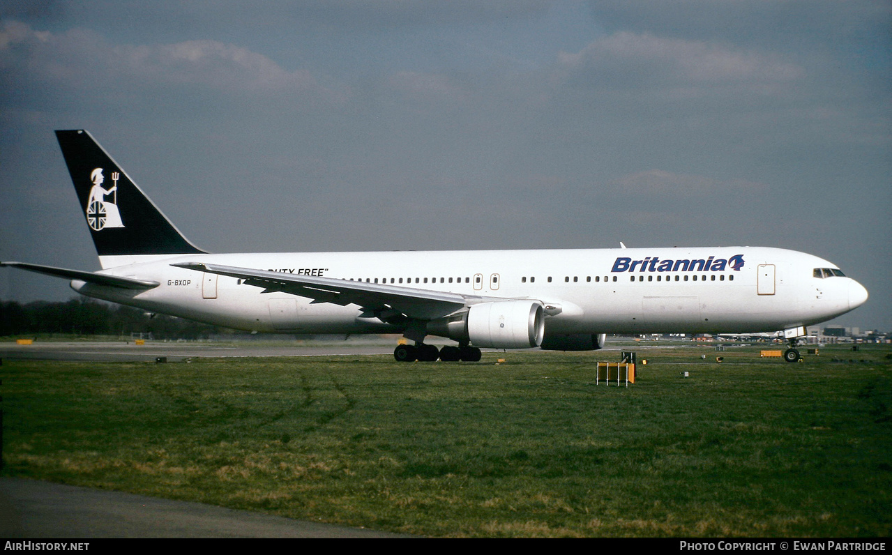 Aircraft Photo of G-BXOP | Boeing 767-3S1/ER | Britannia Airways | AirHistory.net #532234