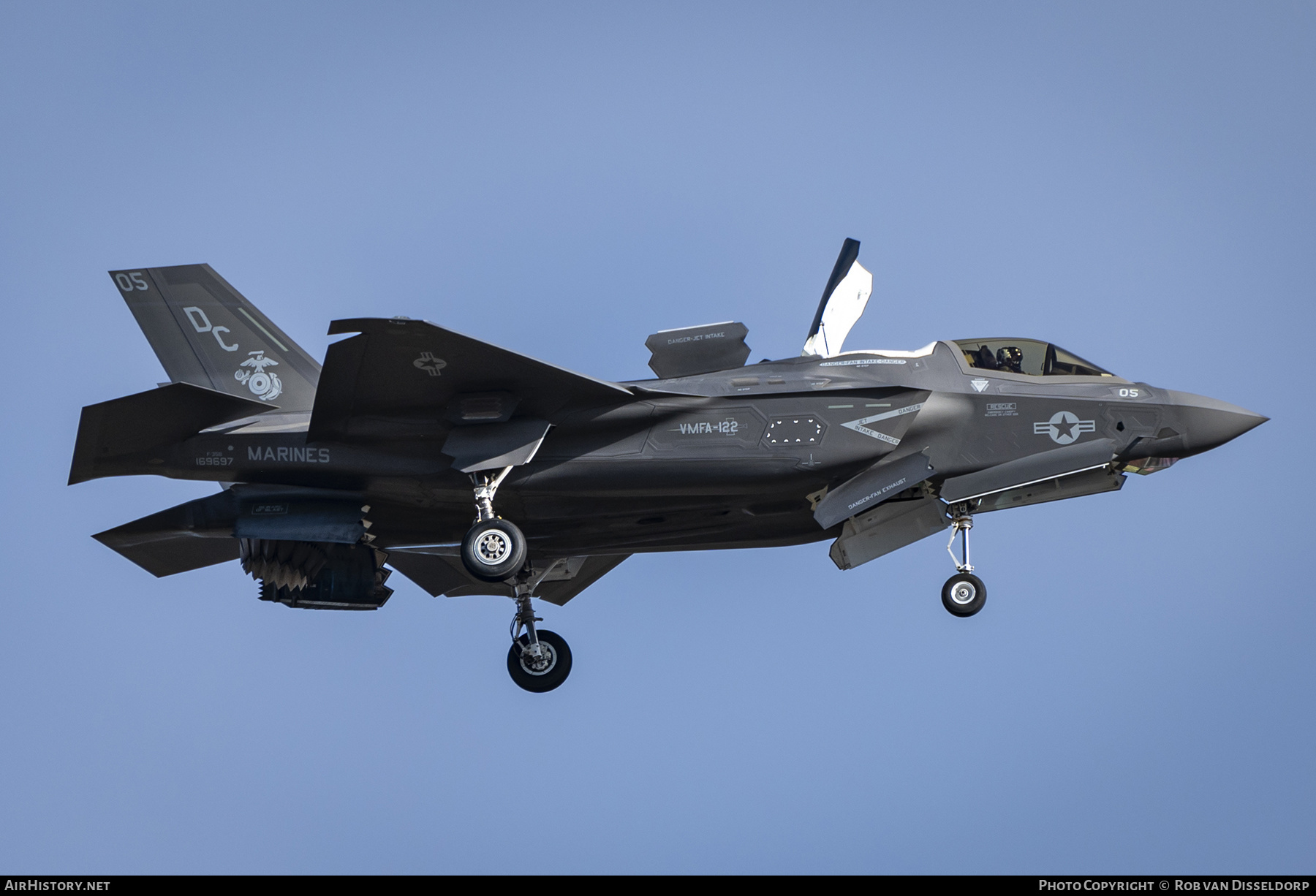 Aircraft Photo of 169697 | Lockheed Martin F-35B Lightning II | USA - Marines | AirHistory.net #532299