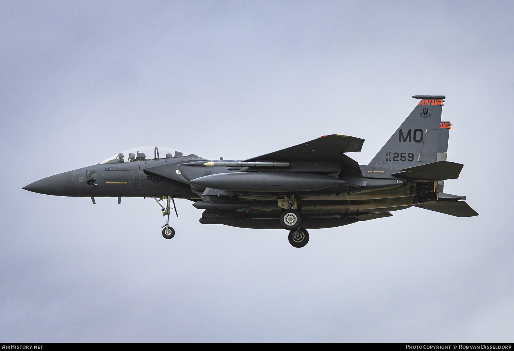 Aircraft Photo of 90-0259 / AF90-259 | Boeing F-15E Strike Eagle | USA - Air Force | AirHistory.net #532301