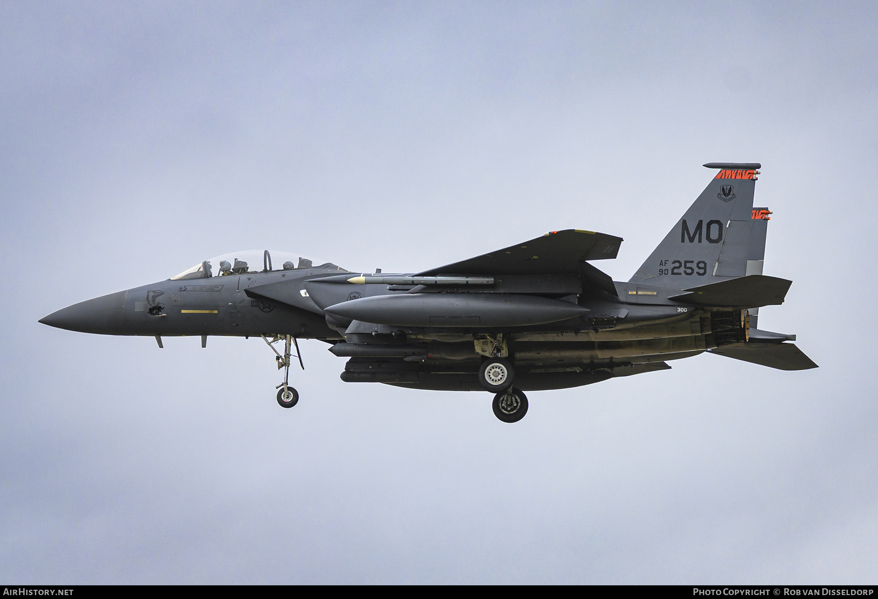 Aircraft Photo of 90-0259 / AF90-259 | Boeing F-15E Strike Eagle | USA - Air Force | AirHistory.net #532301