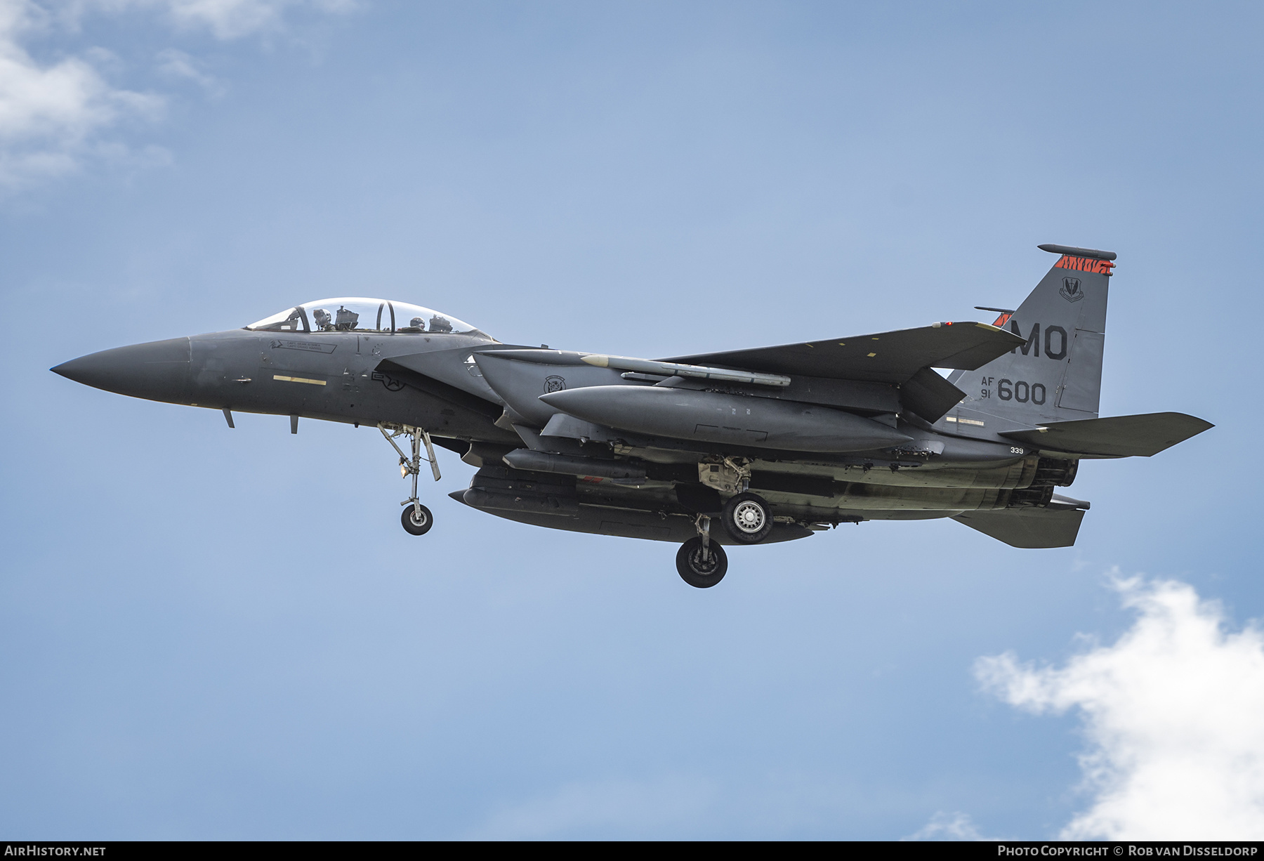 Aircraft Photo of 91-0600 / AF91-600 | Boeing F-15E Strike Eagle | USA - Air Force | AirHistory.net #532305