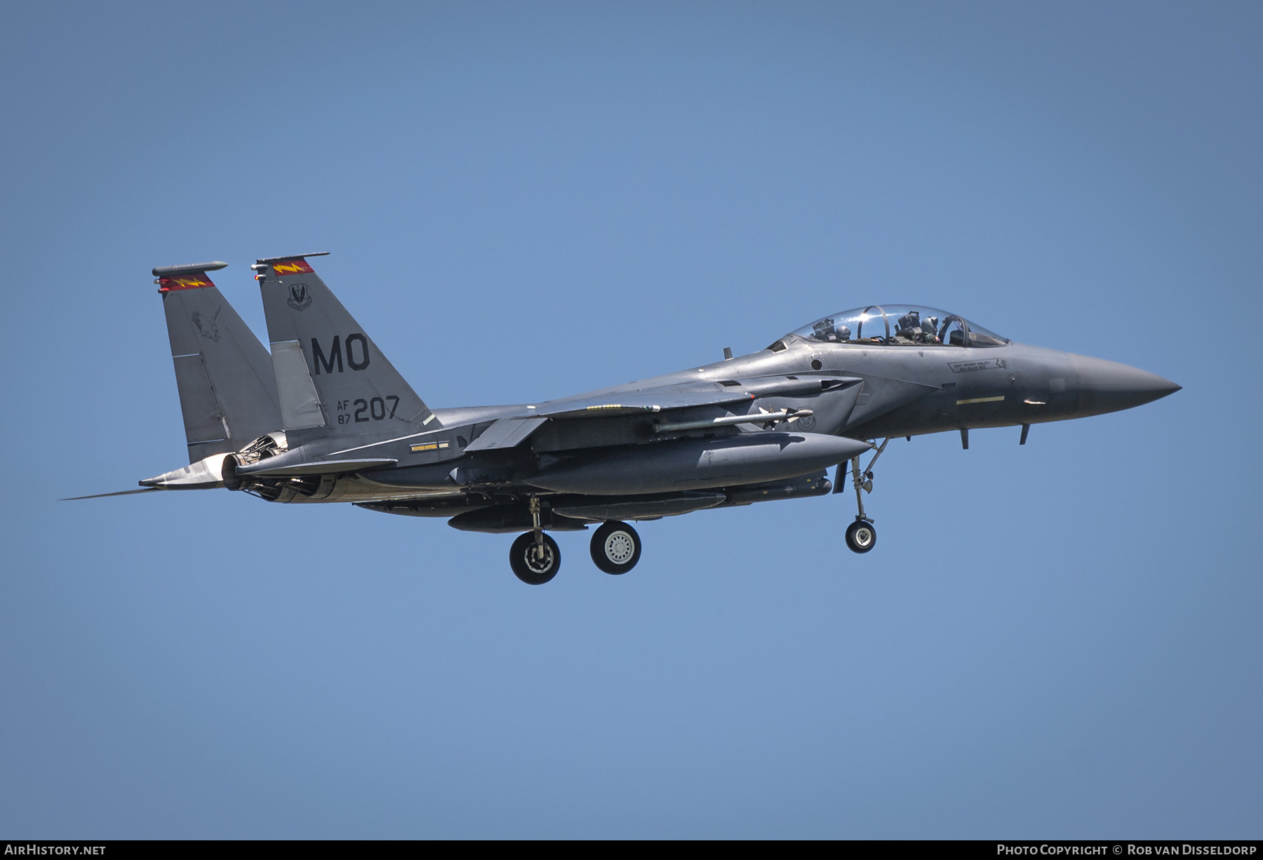 Aircraft Photo of 87-0207 / AF87-207 | Boeing F-15E Strike Eagle | USA - Air Force | AirHistory.net #532308