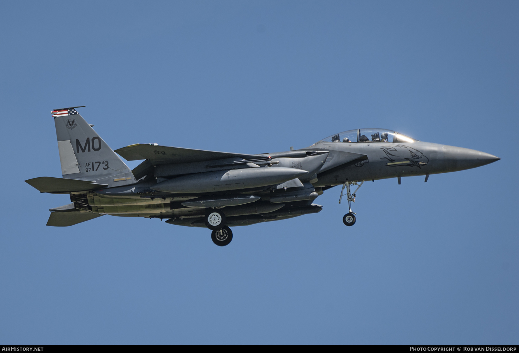 Aircraft Photo of 87-0173 / AF87-173 | Boeing F-15E Strike Eagle | USA - Air Force | AirHistory.net #532311