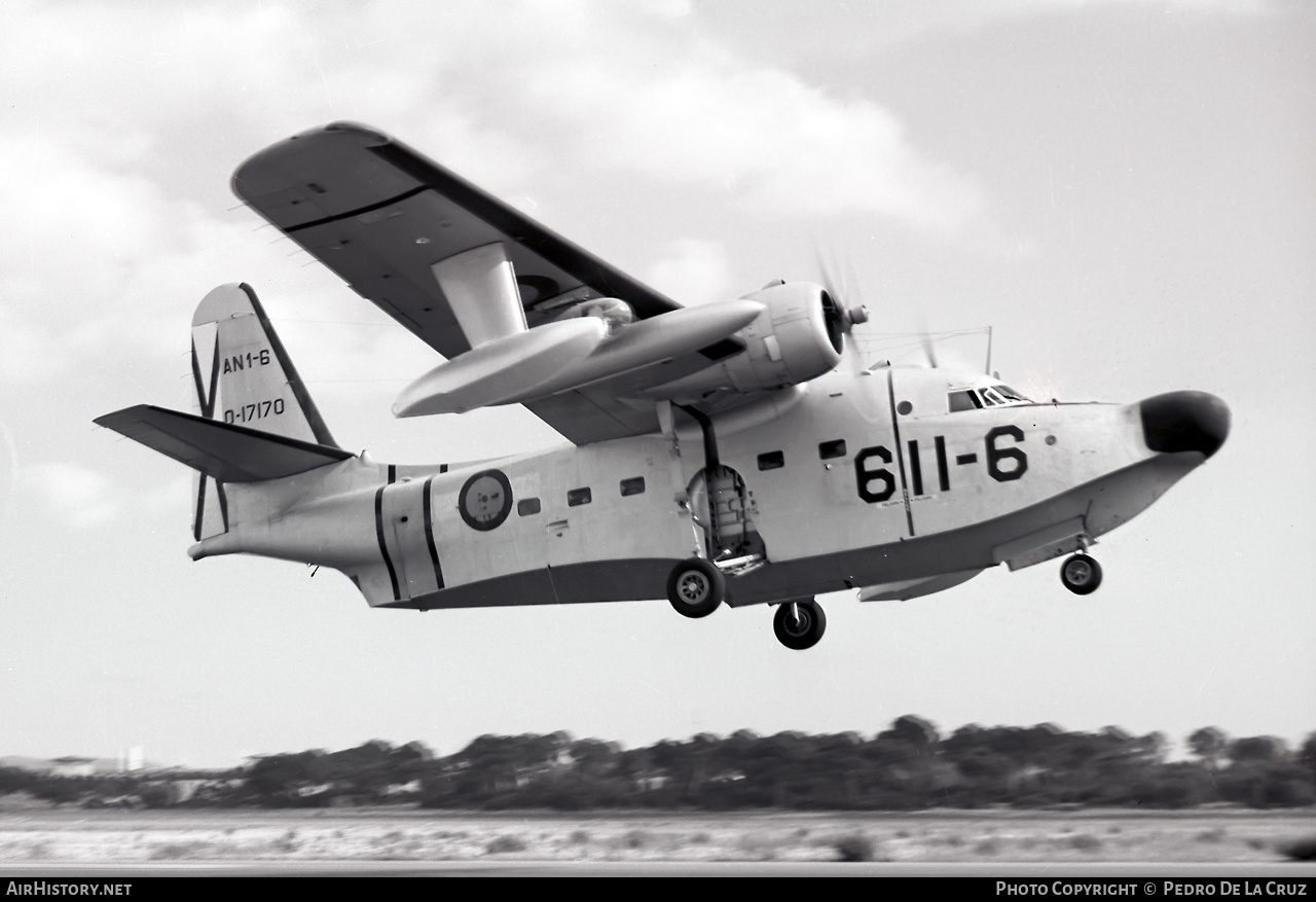 Aircraft Photo of AN1-6 / 0-17170 | Grumman HU-16B/ASW Albatross | Spain - Air Force | AirHistory.net #532314