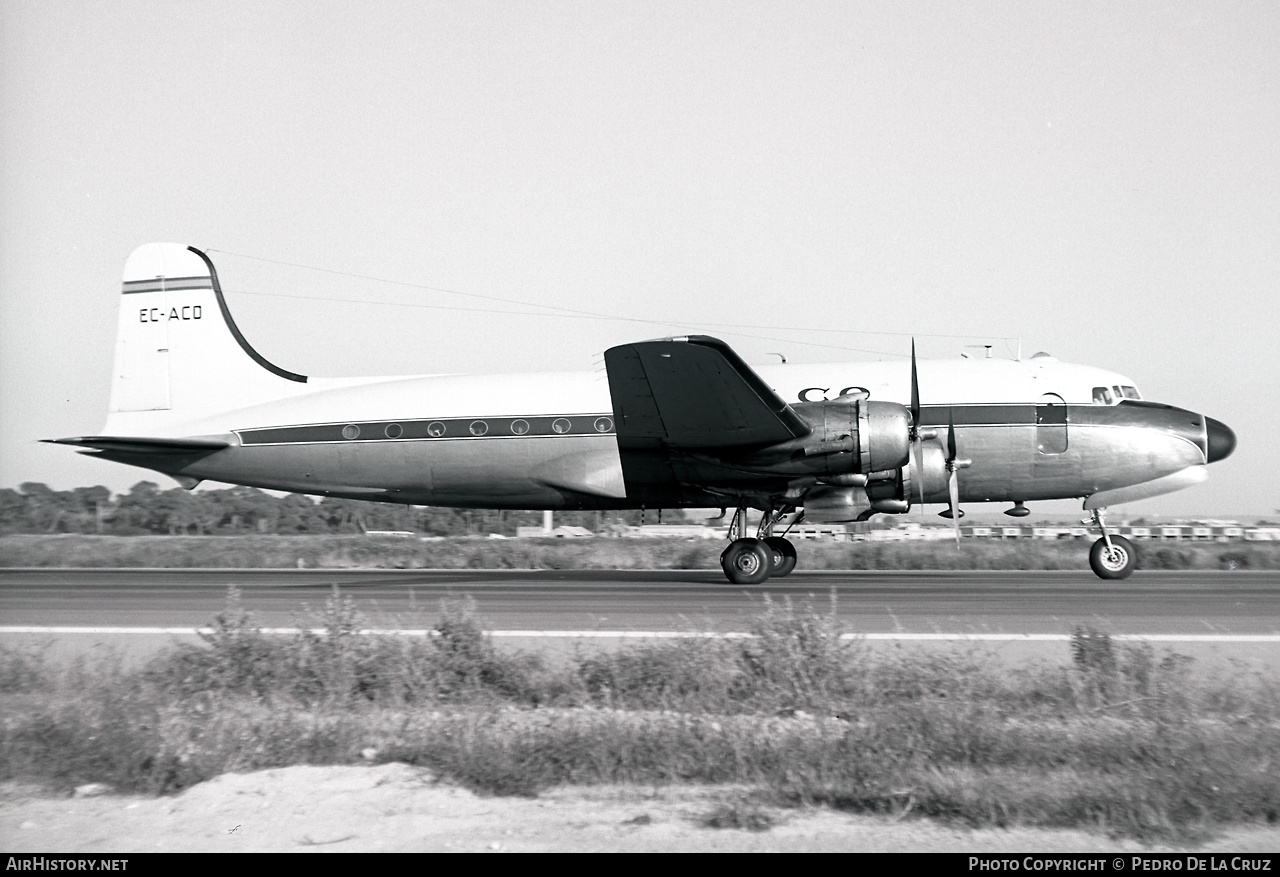 Aircraft Photo of EC-ACD | Douglas DC-4-1009 | Aviaco | AirHistory.net #532316