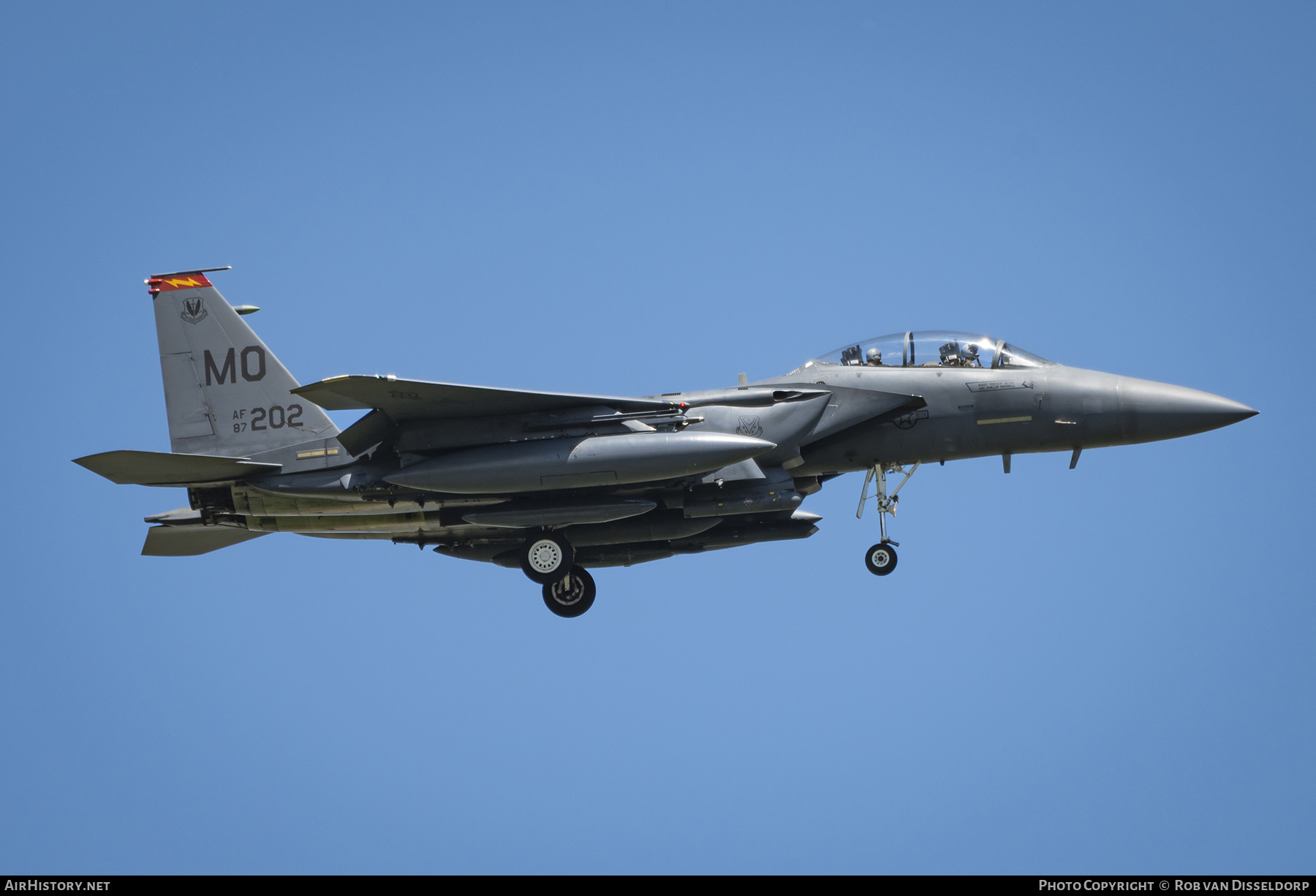 Aircraft Photo of 87-0202 / AF87-202 | Boeing F-15E Strike Eagle | USA - Air Force | AirHistory.net #532322