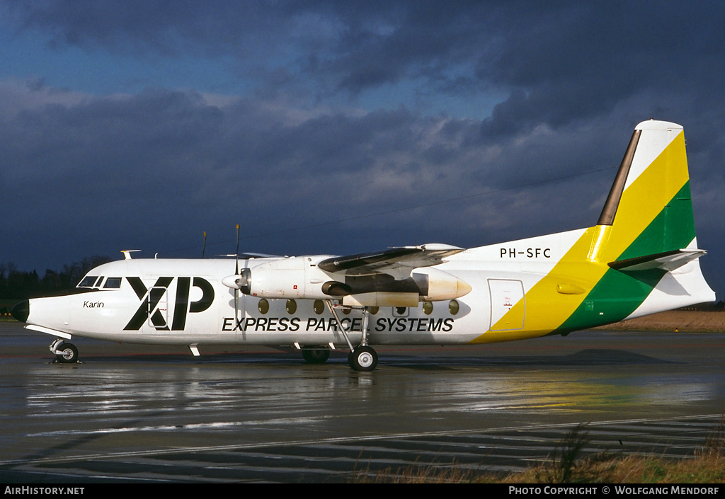 Aircraft Photo of PH-SFC | Fokker F27-400 Friendship | XP - Express Parcel Systems | AirHistory.net #532337