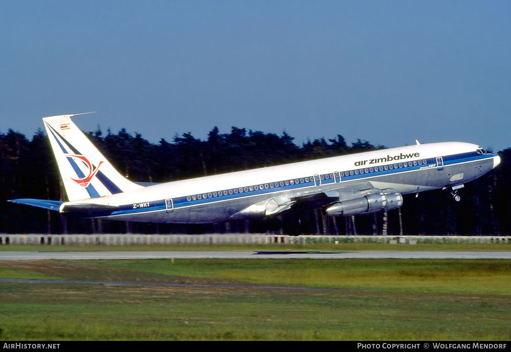 Aircraft Photo of Z-WKT | Boeing 707-330B | Air Zimbabwe | AirHistory.net #532354